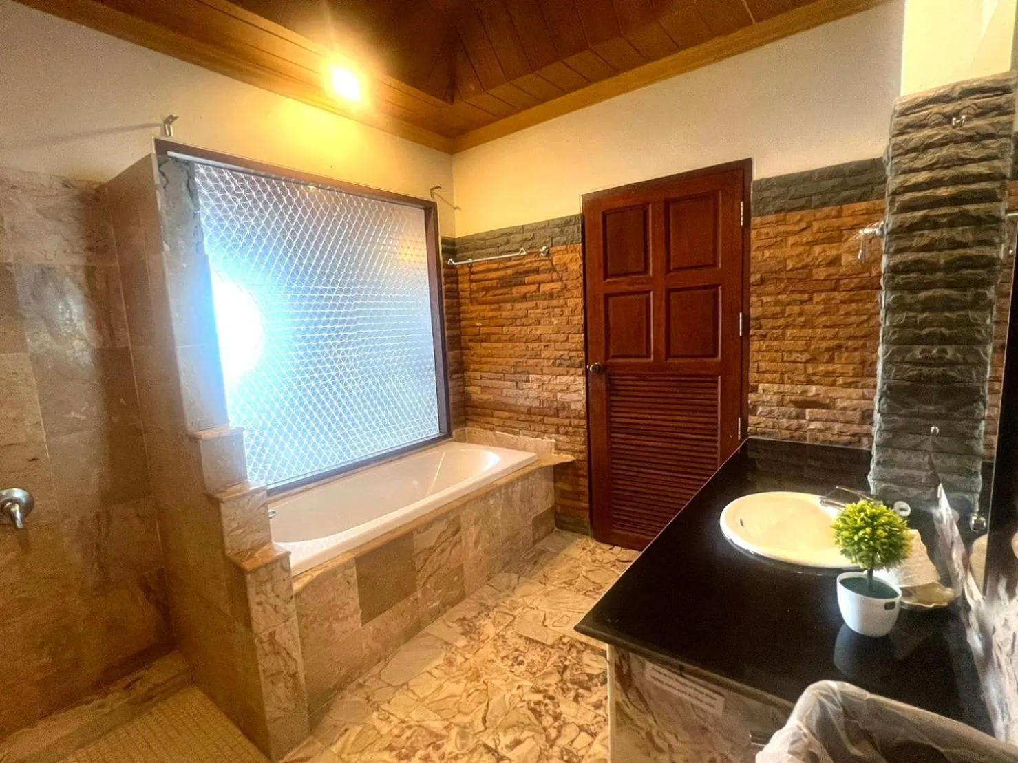 Bathroom in Haad Khuad Resort