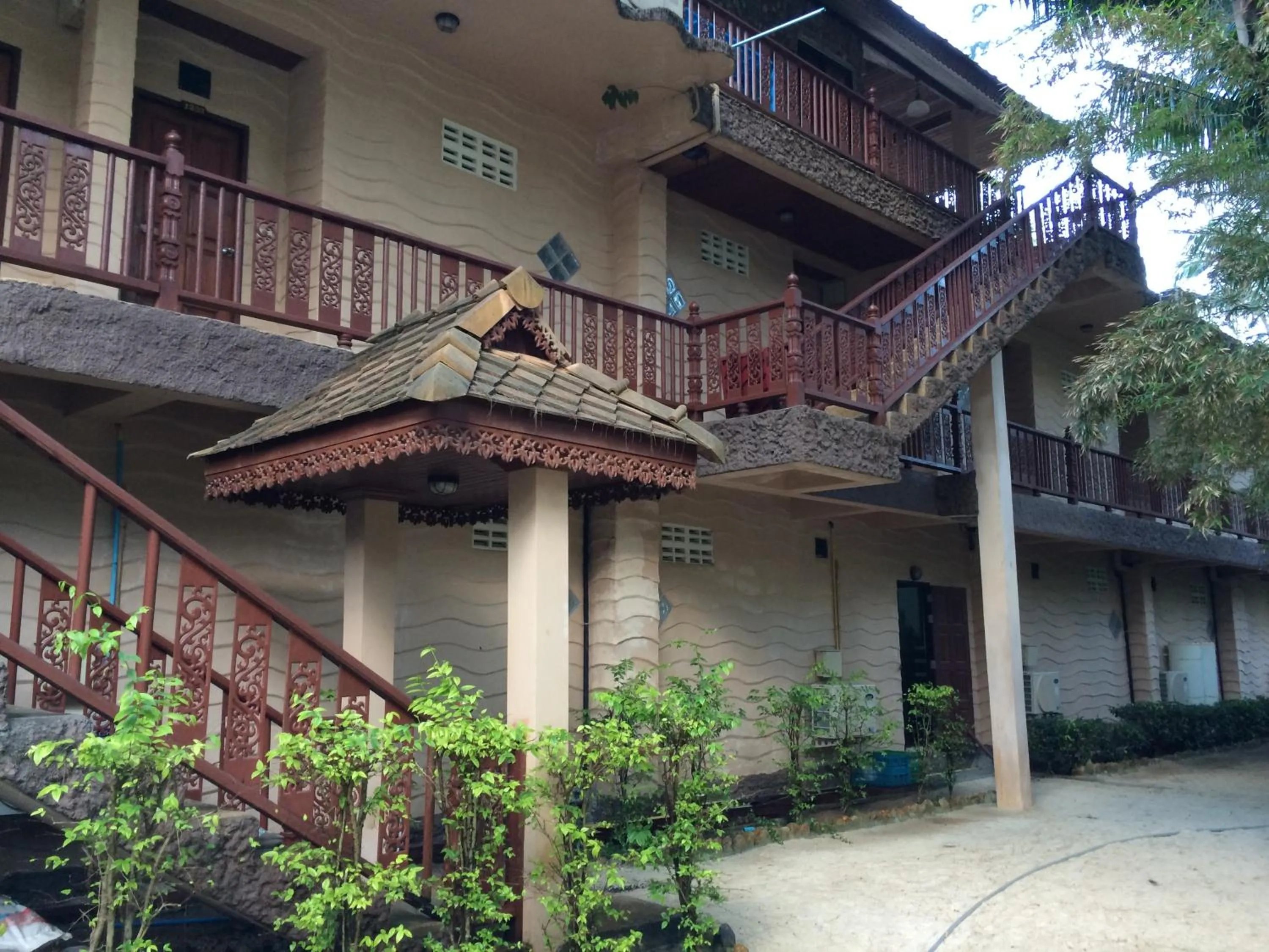 Facade/entrance in Haad Khuad Resort
