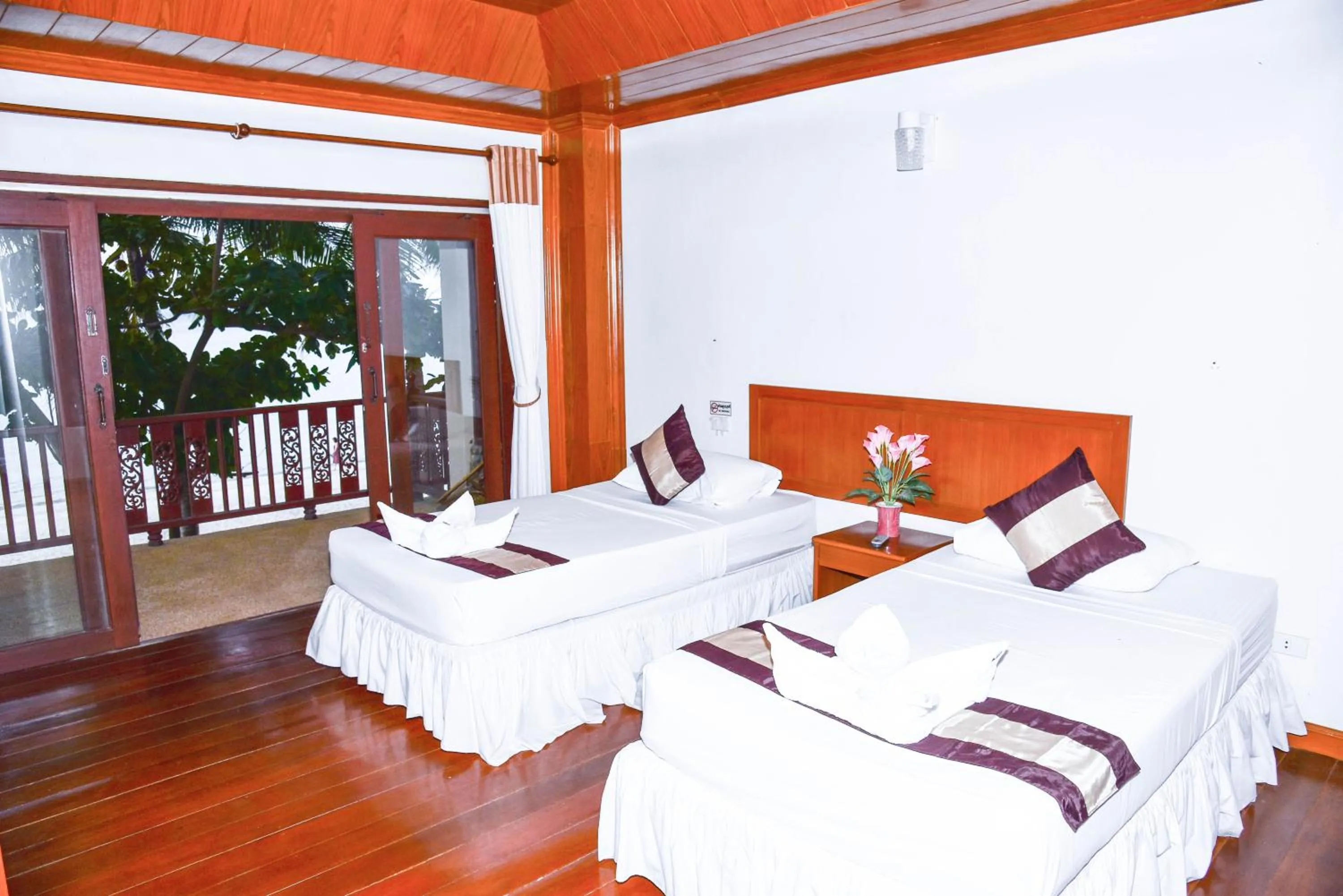 Patio in Haad Khuad Resort