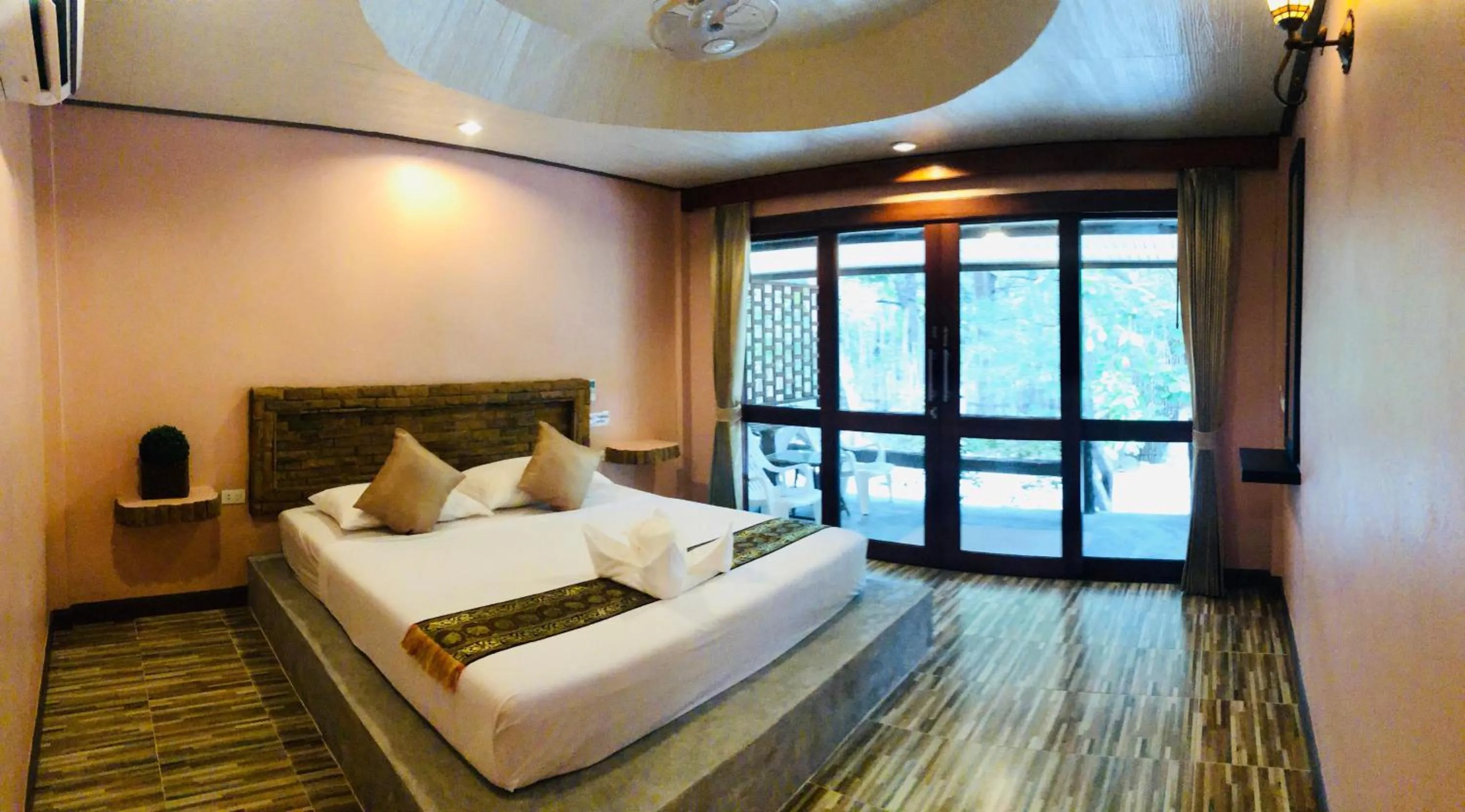 Bedroom in Haad Khuad Resort