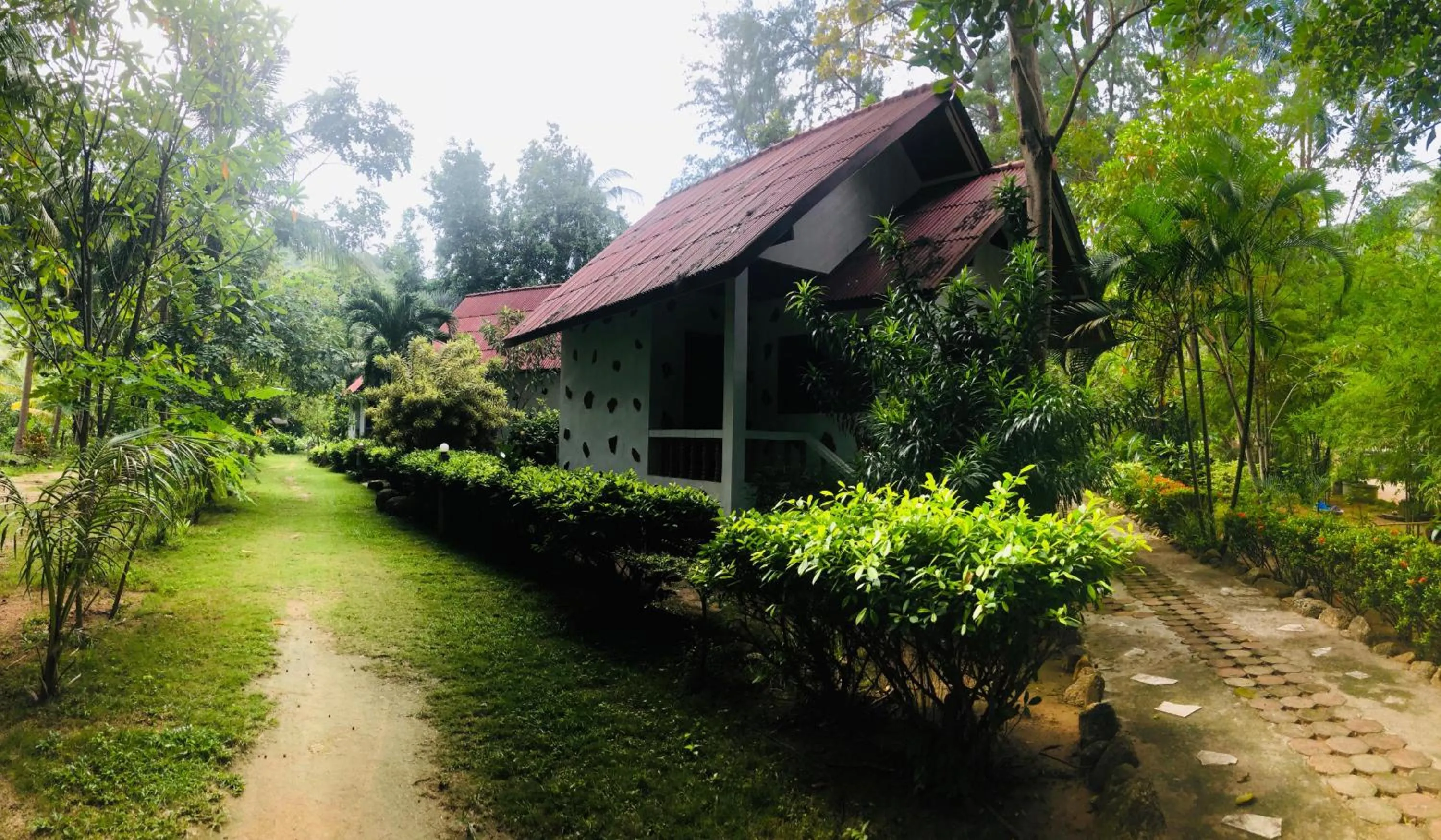 Garden view in Haad Khuad Resort