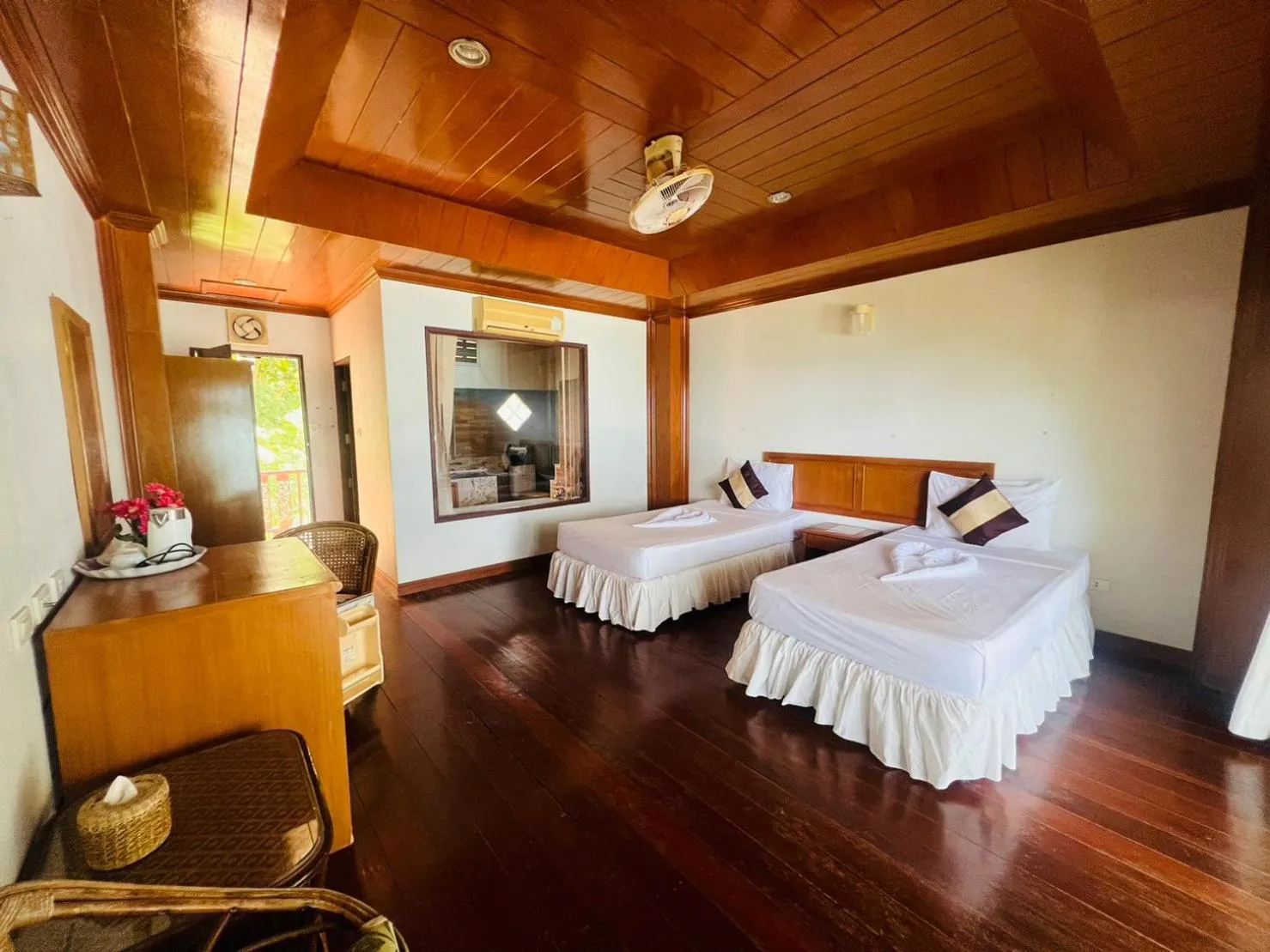 Bedroom in Haad Khuad Resort