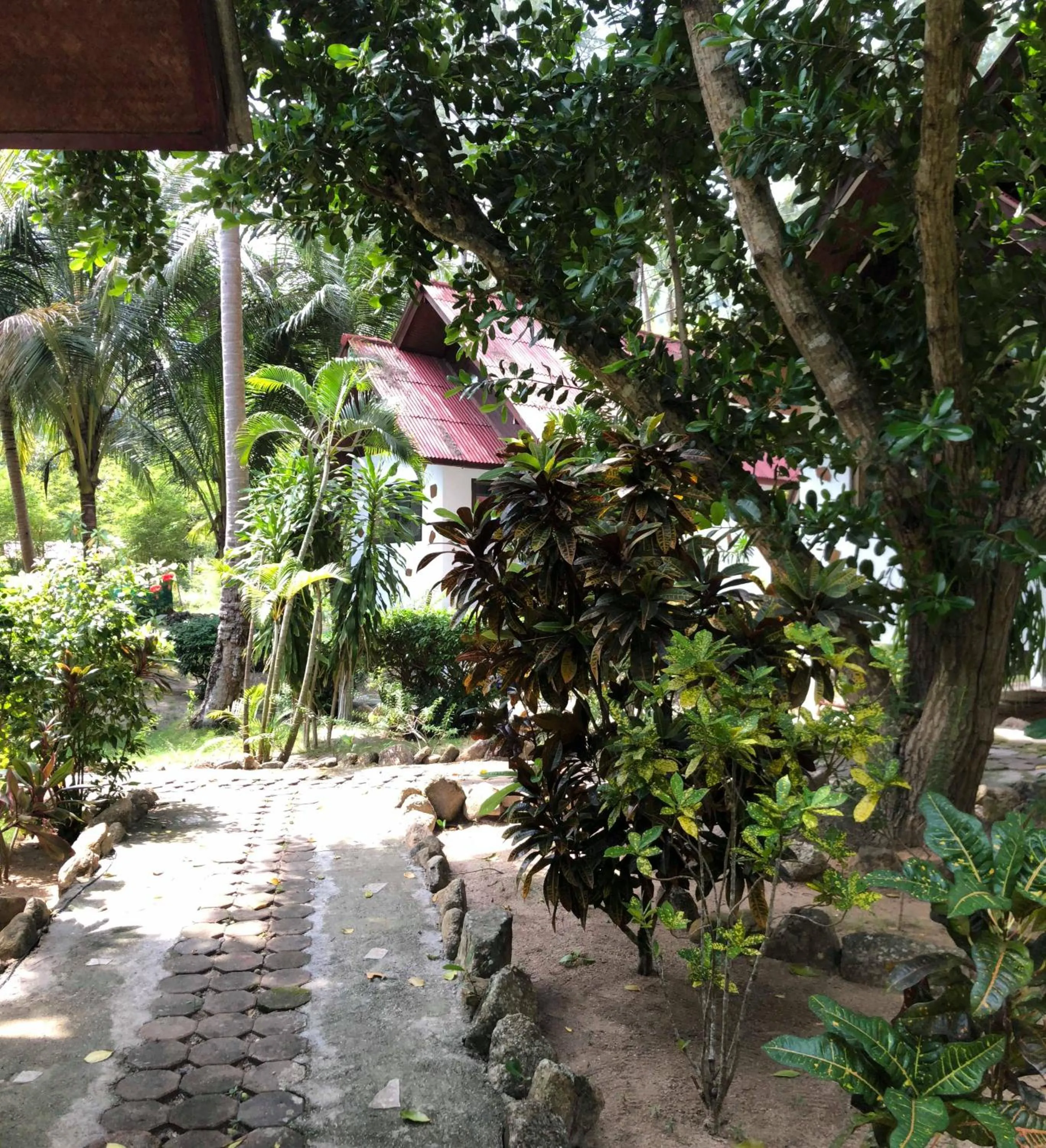 Garden view in Haad Khuad Resort