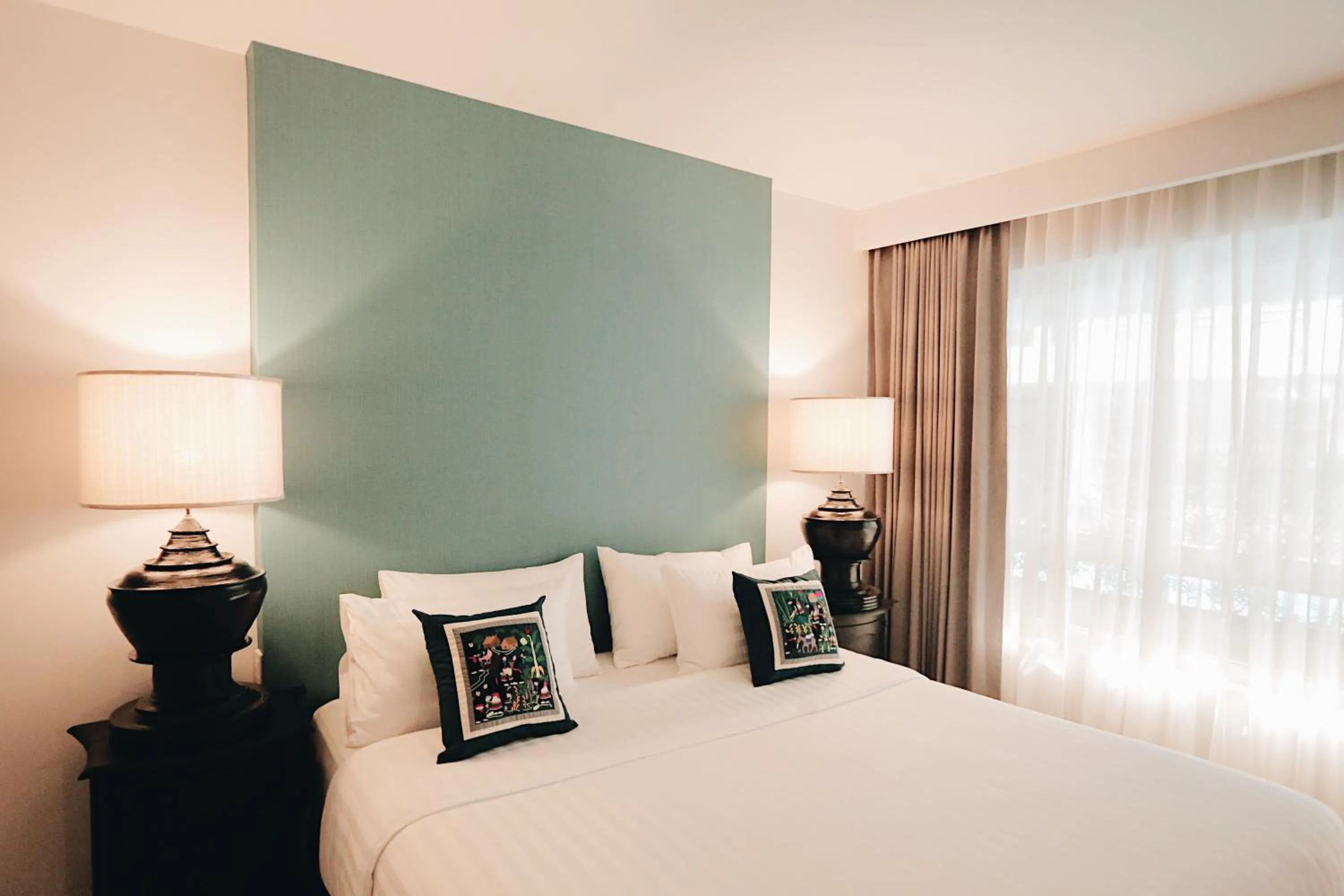 Photo of the whole room, Bed in Fullrich Lanna Suite