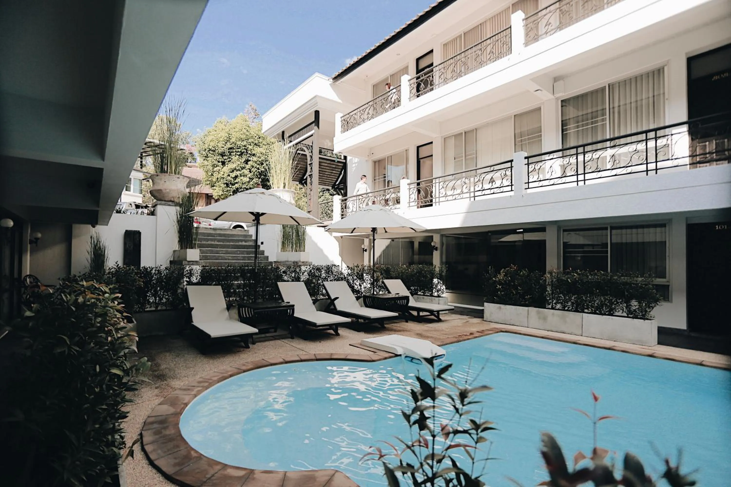 Swimming pool in Fullrich Lanna Suite