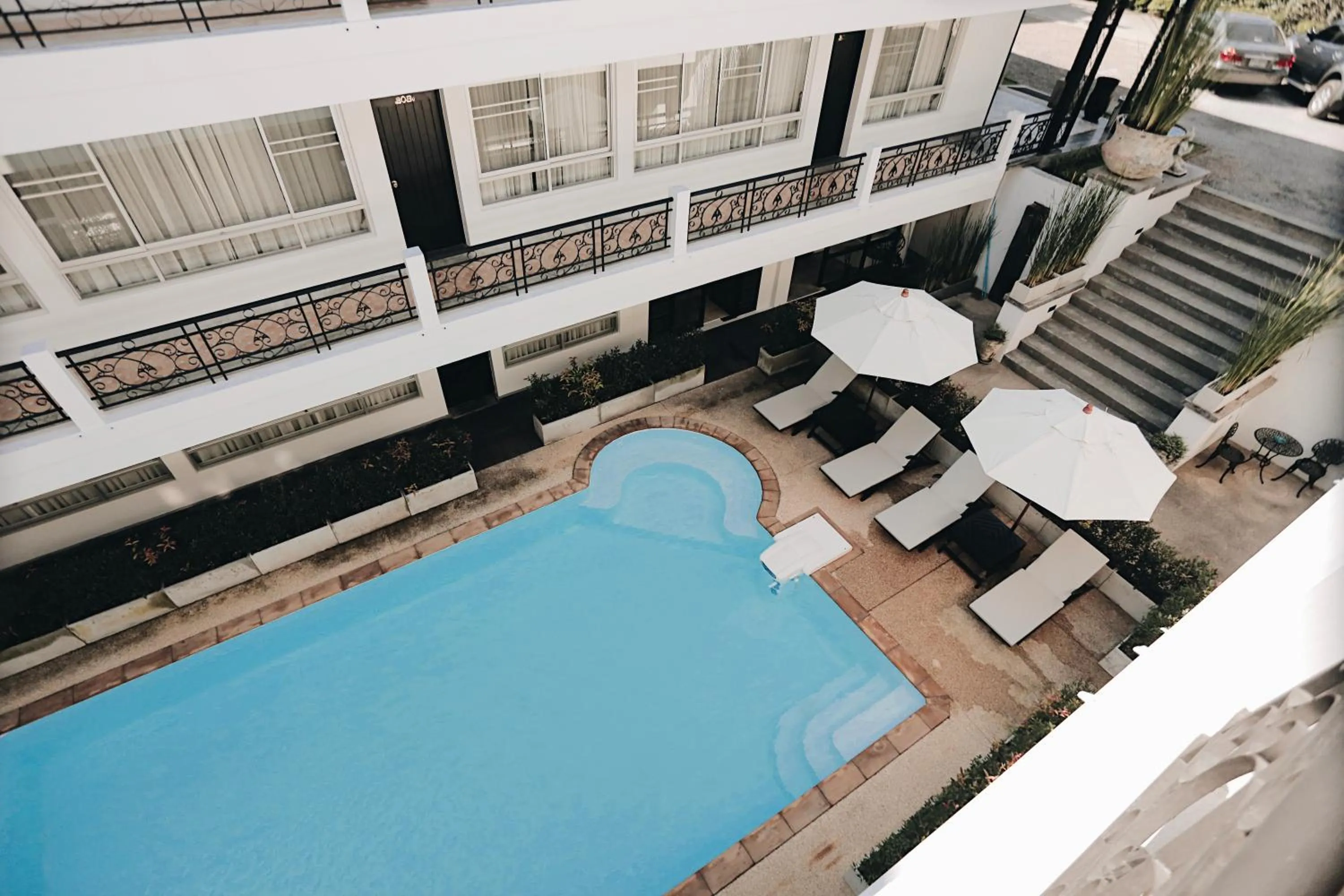 Bird's eye view in Fullrich Lanna Suite