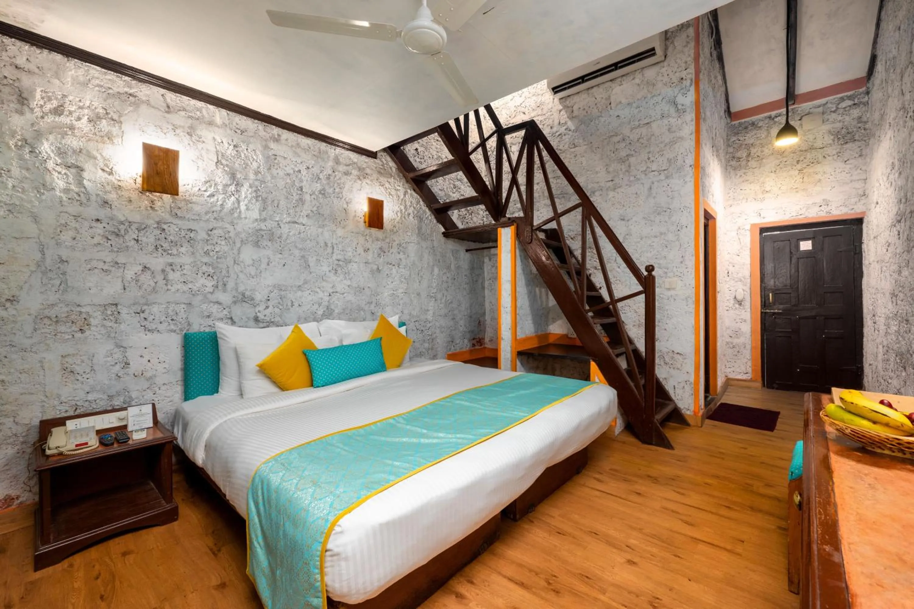 Bedroom, Bed in Lotus an Eco Beach Resort Dapoli Murud