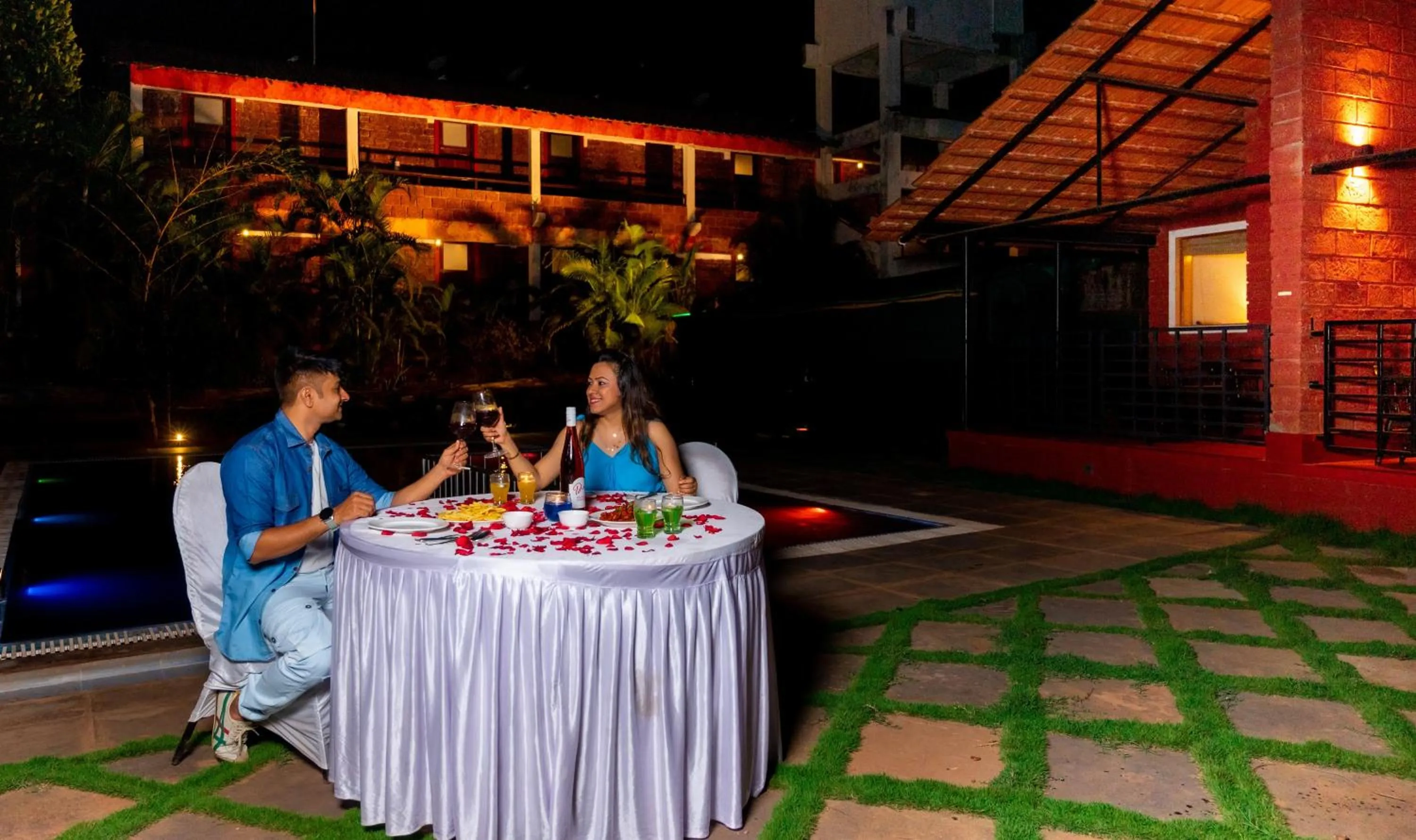 Dinner in Lotus an Eco Beach Resort Dapoli Murud