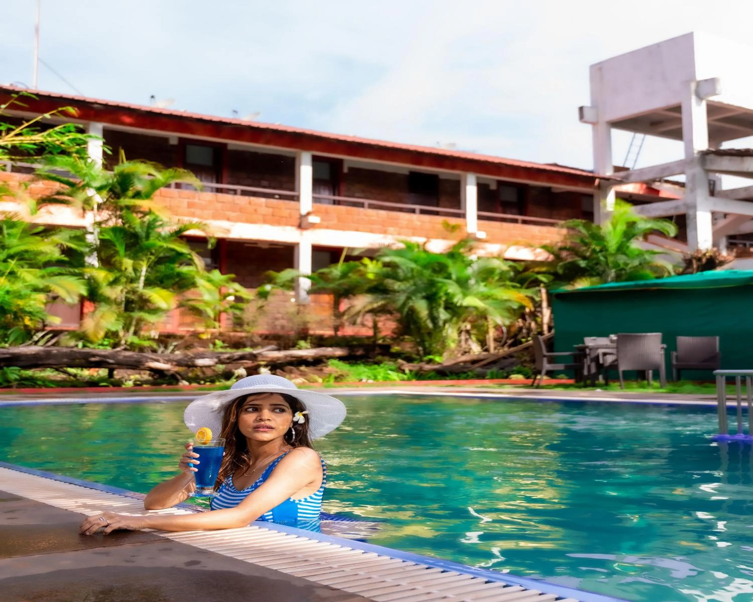 Swimming pool in Lotus an Eco Beach Resort Dapoli Murud