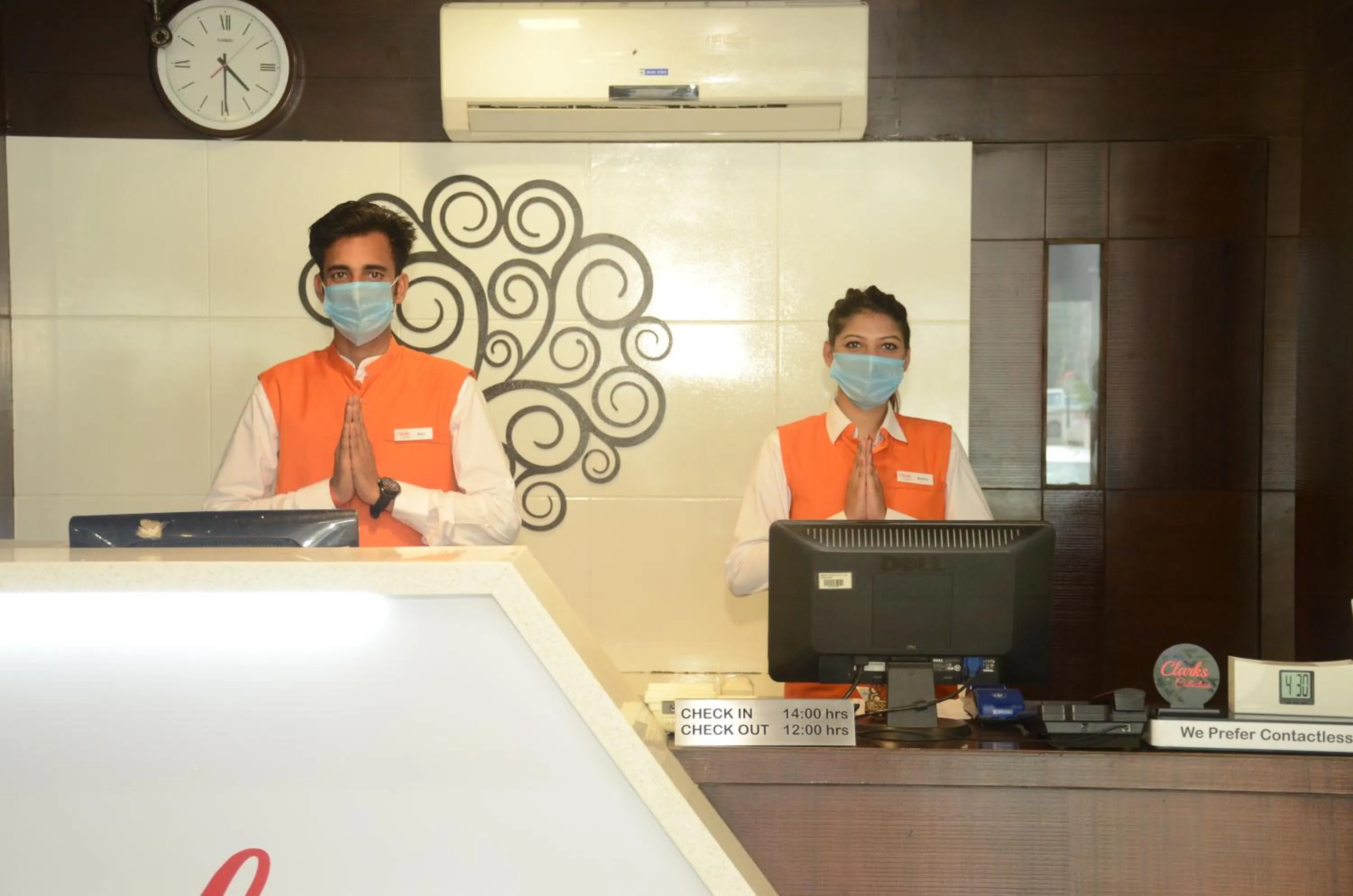 Lobby or reception in Hotel Clarks Collection Vadodara