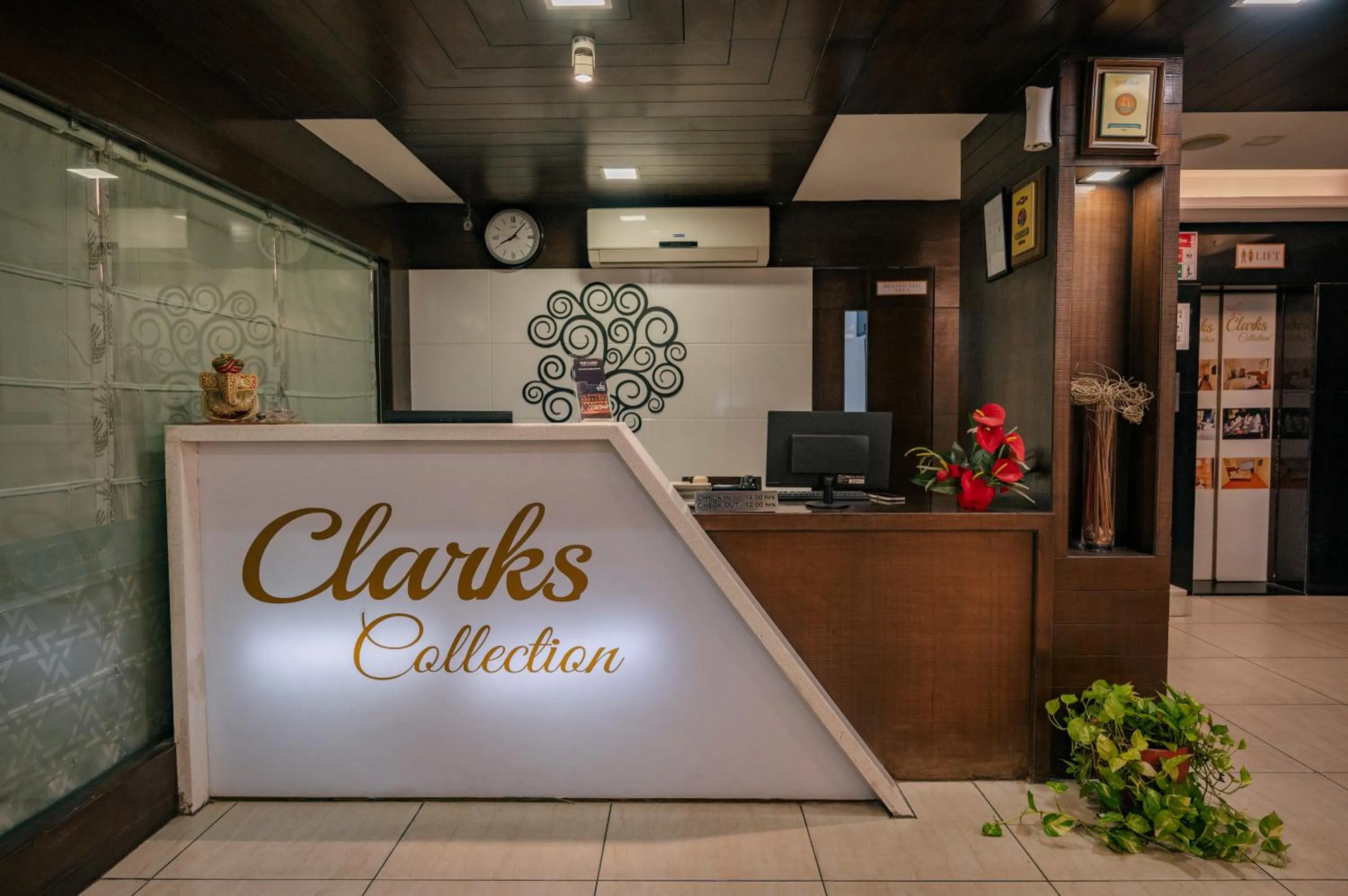 Lobby or reception in Hotel Clarks Collection Vadodara