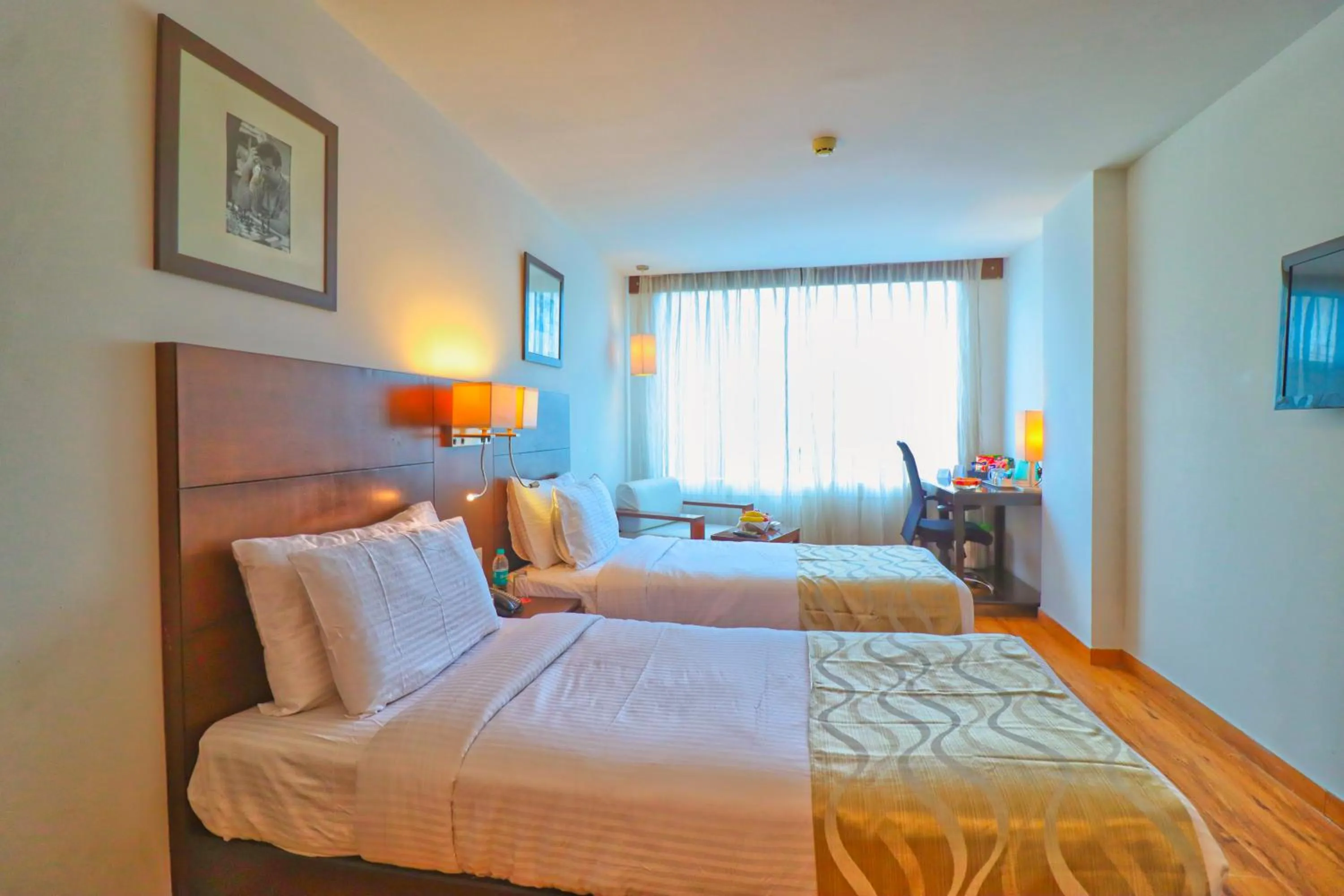 Bedroom, Bed in Hotel Clarks Collection Vadodara