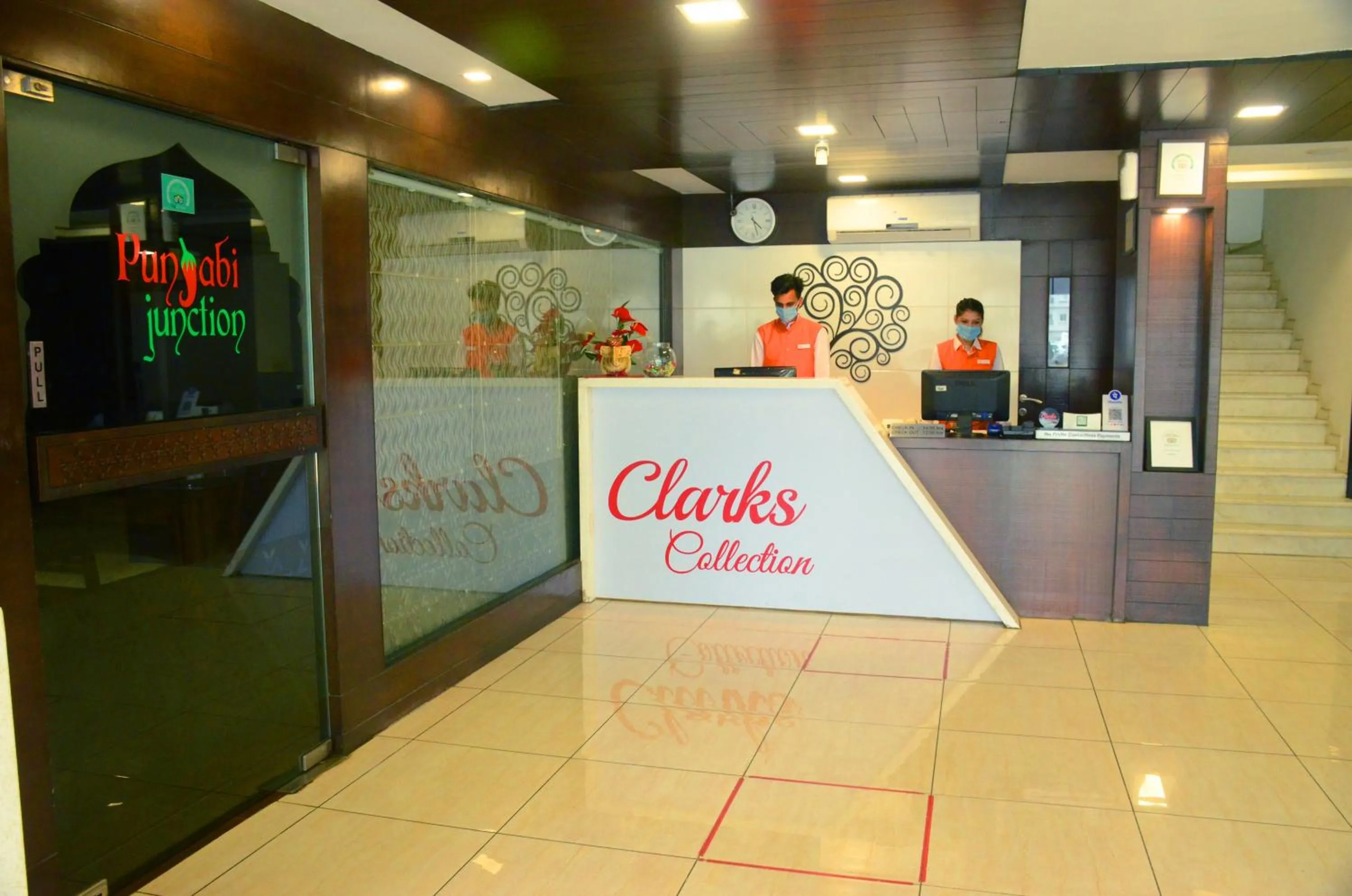Lobby or reception in Hotel Clarks Collection Vadodara
