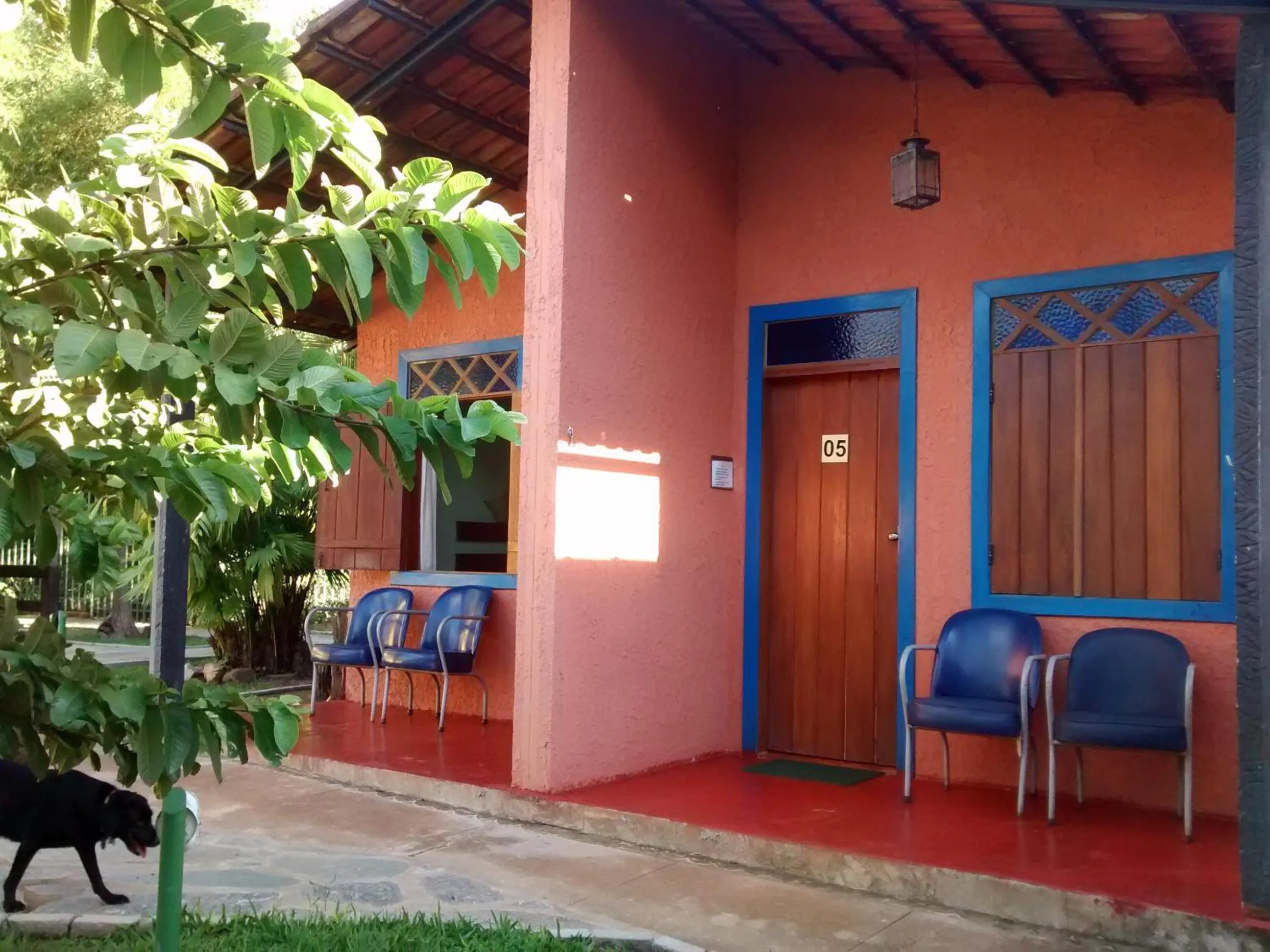 Patio in Pousada Banana Cipó