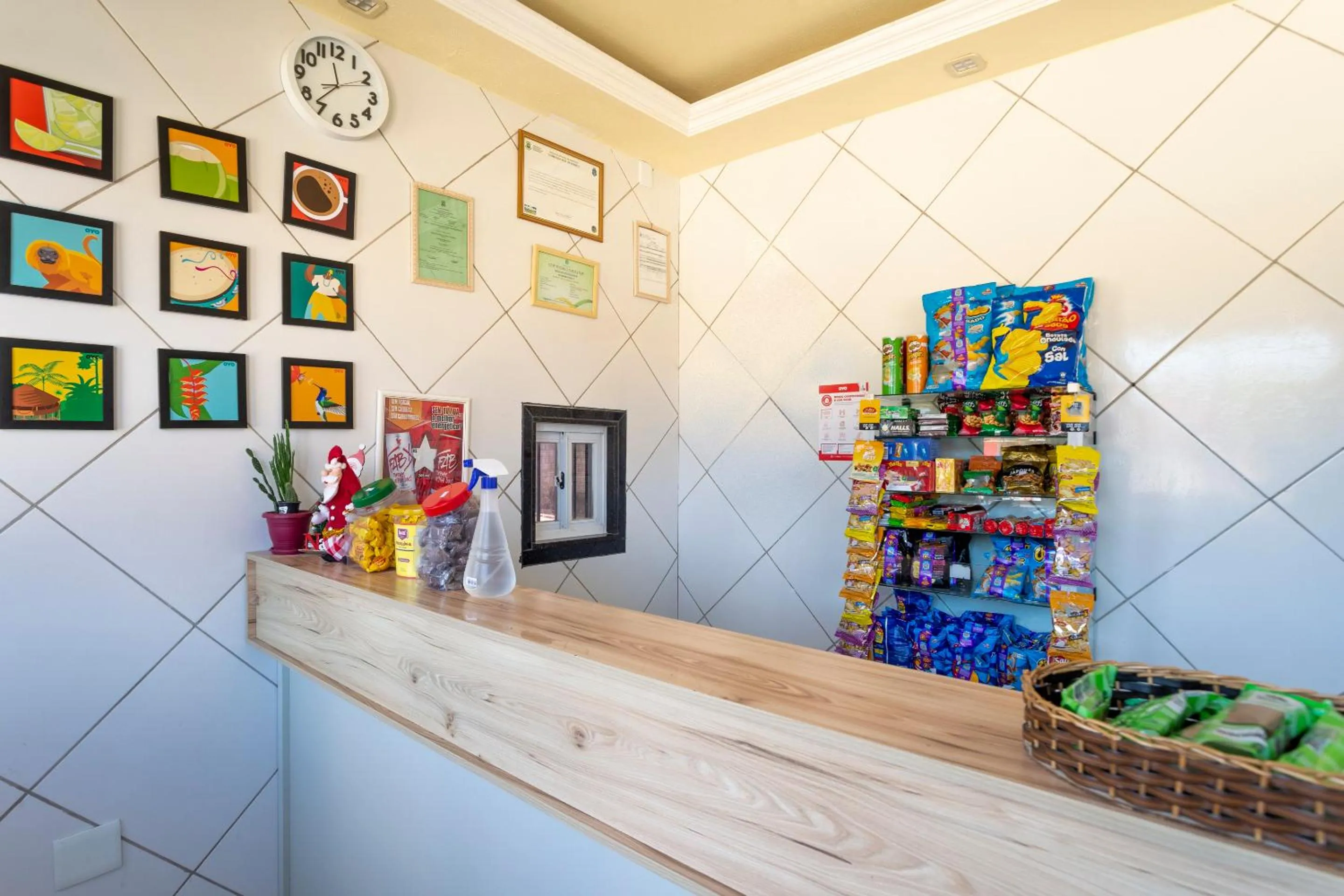 Lobby or reception in OYO Pousada Horizonte