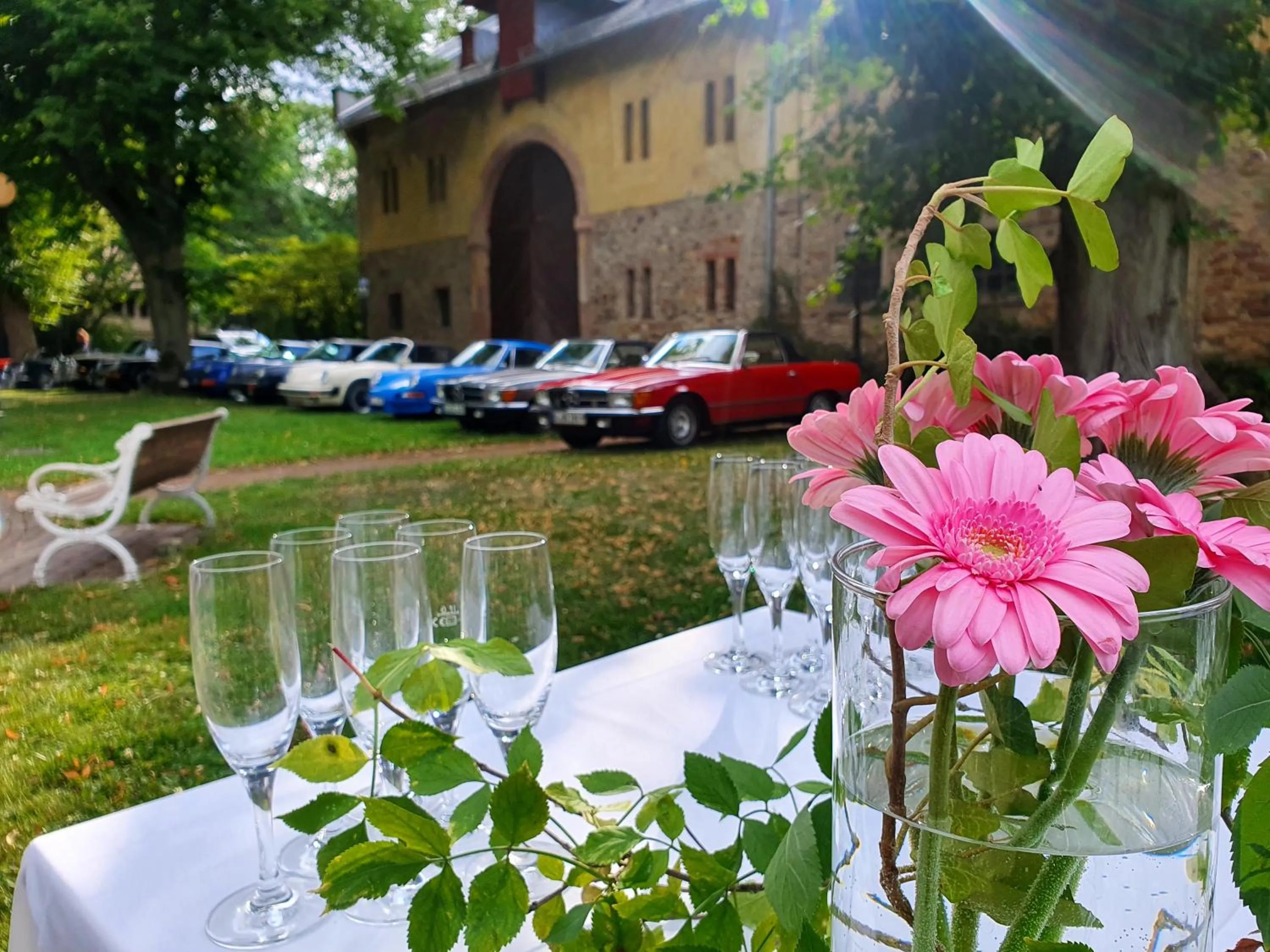 Garden in Jagdschloss Hotel Niederwald