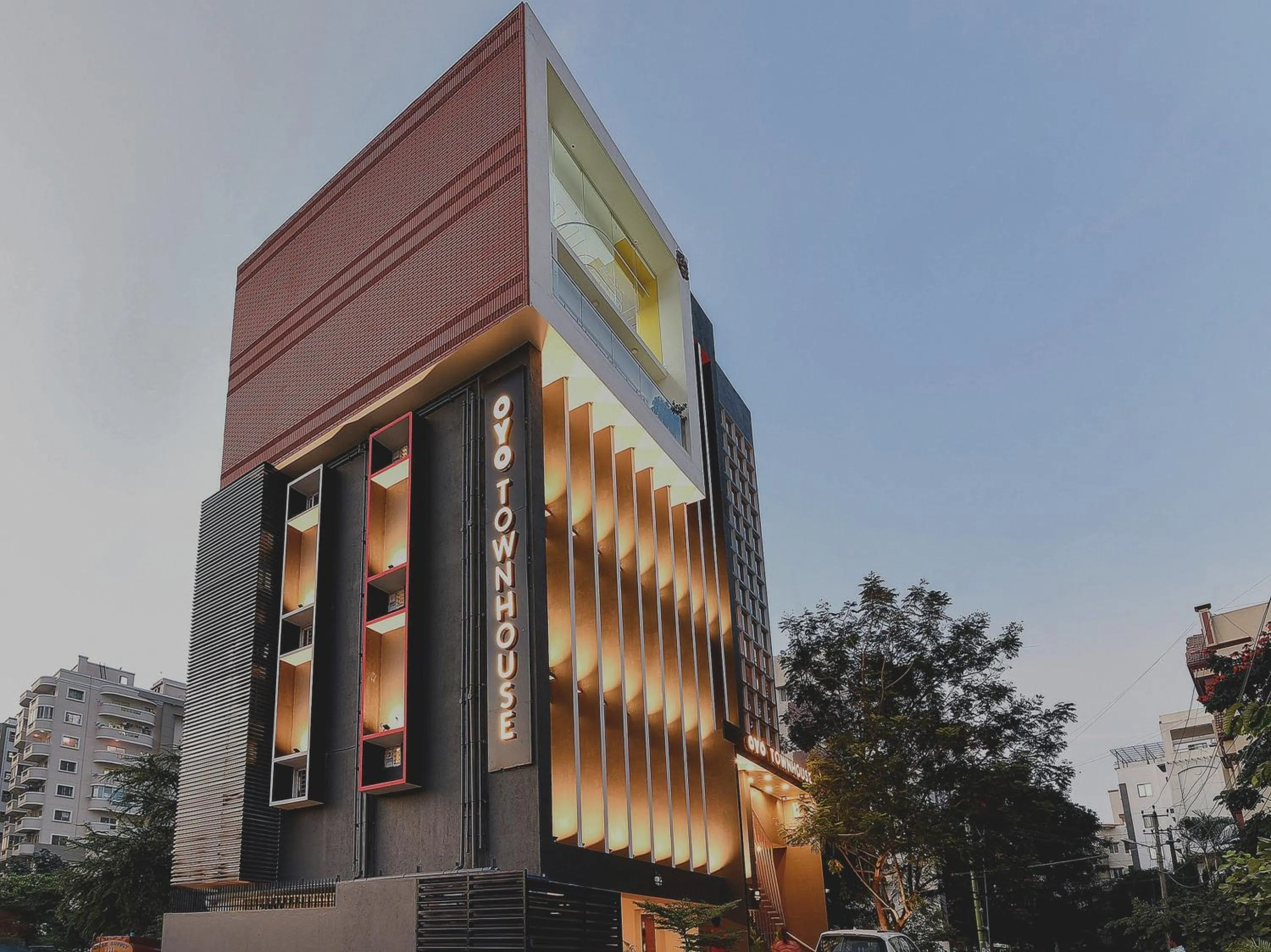 Facade/entrance in Super Townhouse Spruce Hotels Bellandur