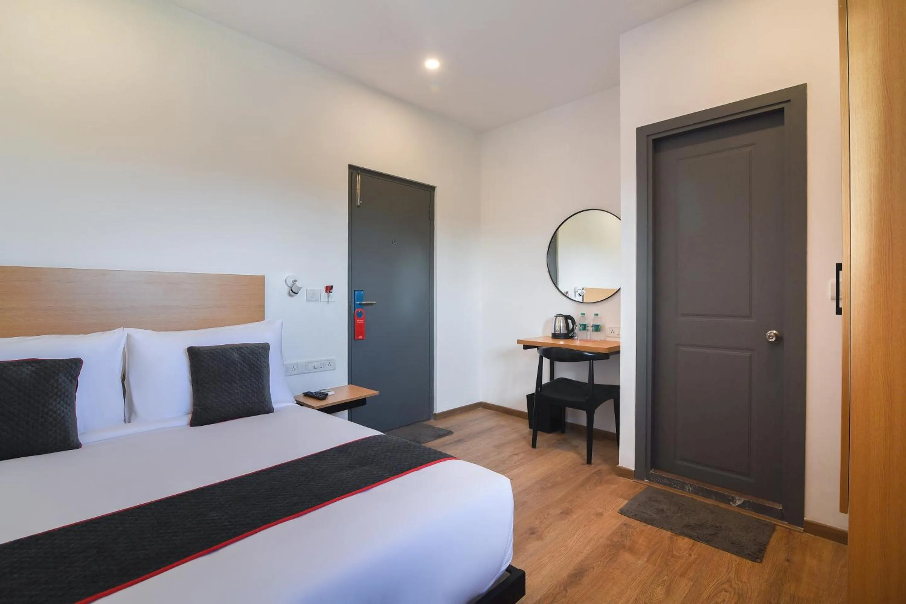 Bedroom, Bed in Super Townhouse Spruce Hotels Bellandur