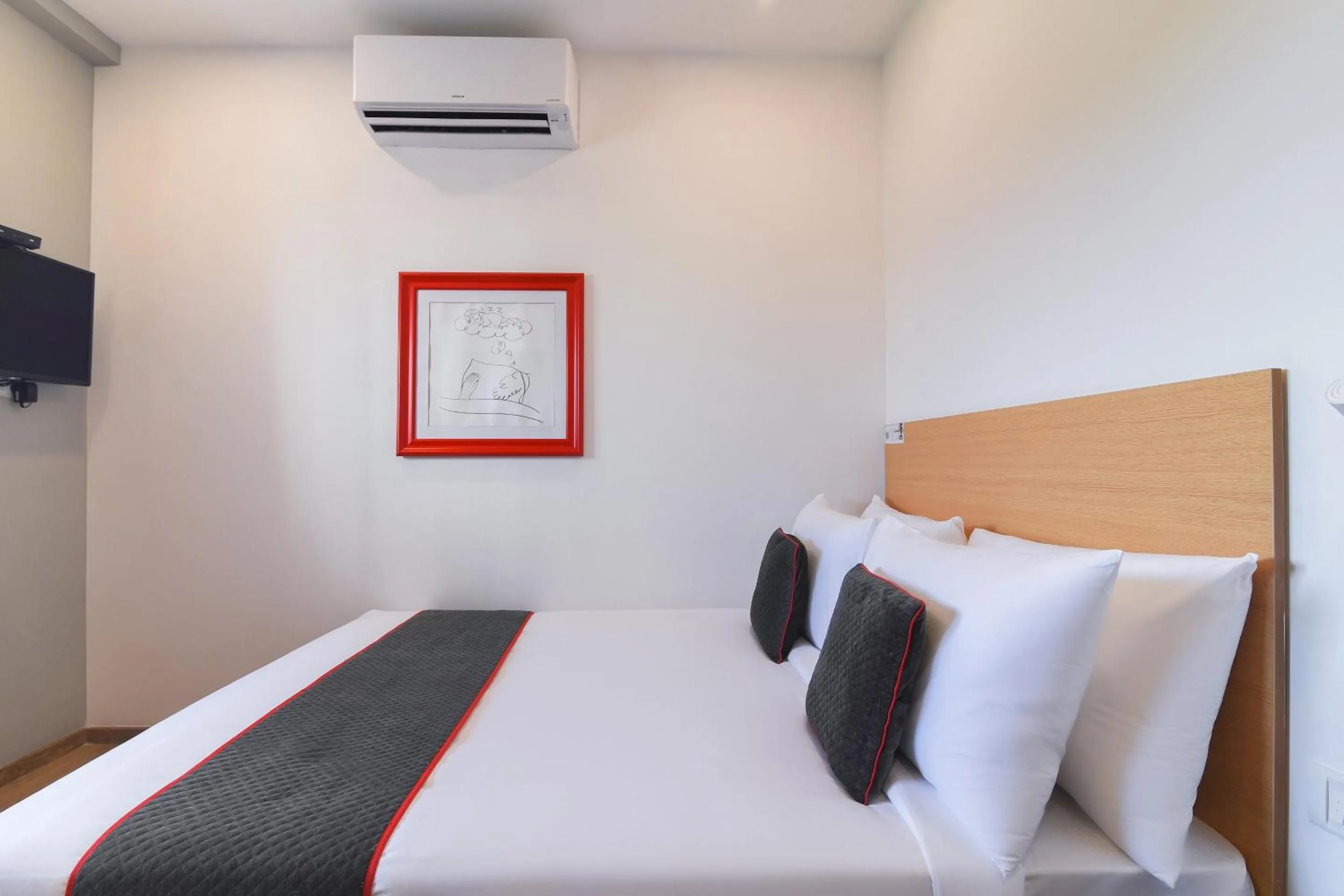 Bedroom, Bed in Super Townhouse Spruce Hotels Bellandur