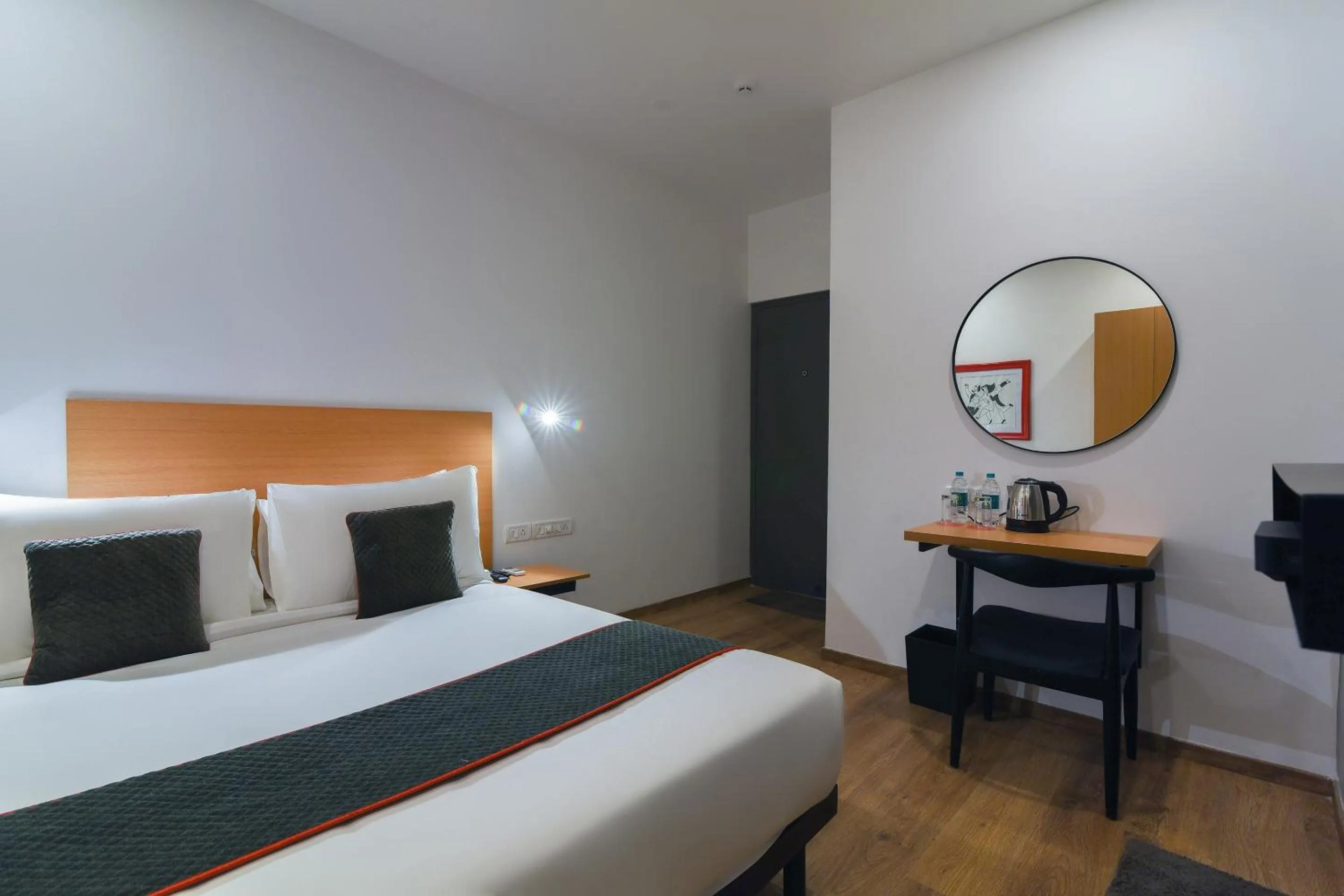 Bedroom, Bed in Super Townhouse Spruce Hotels Bellandur