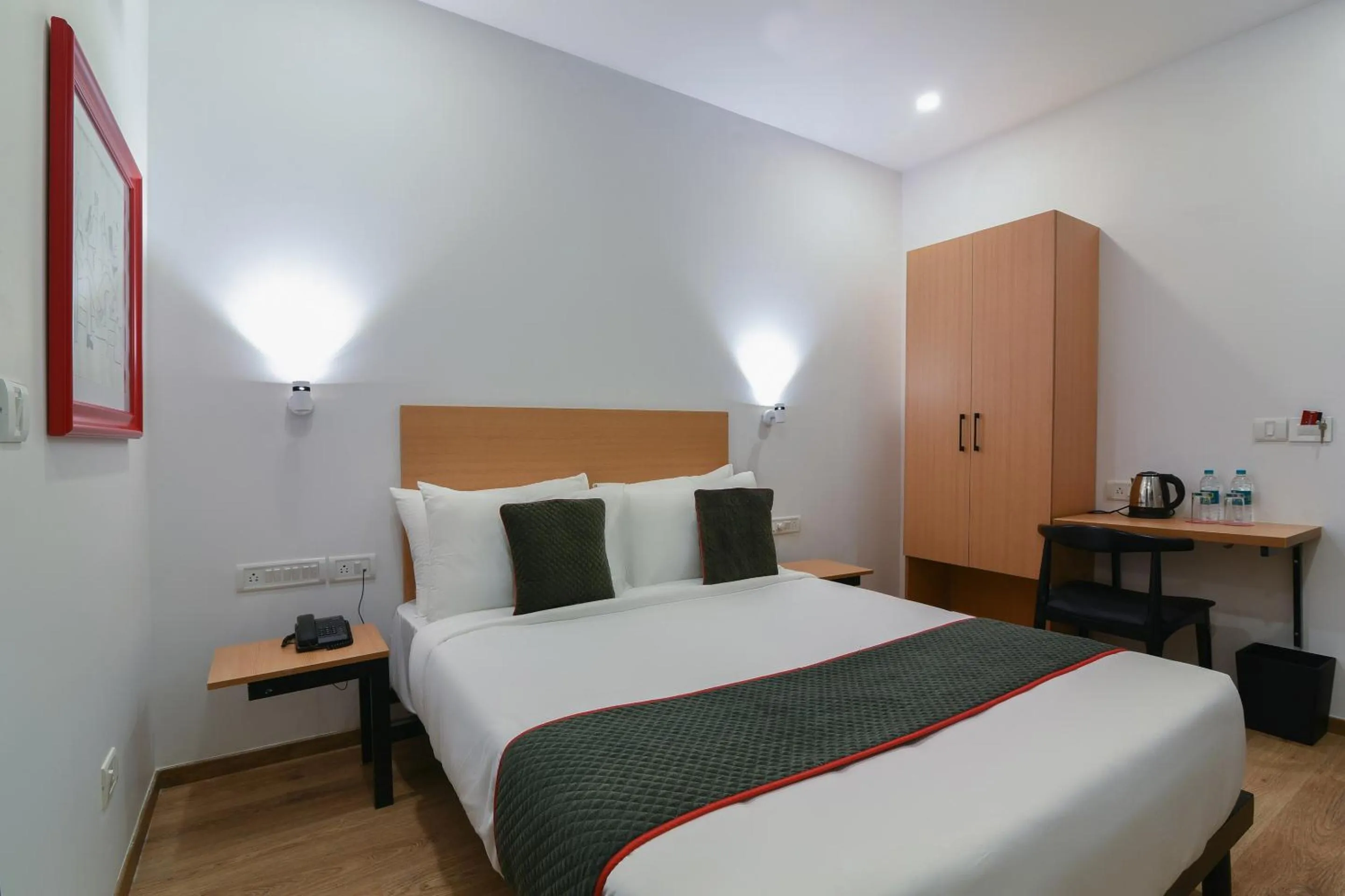 Bedroom, Bed in Super Townhouse Spruce Hotels Bellandur