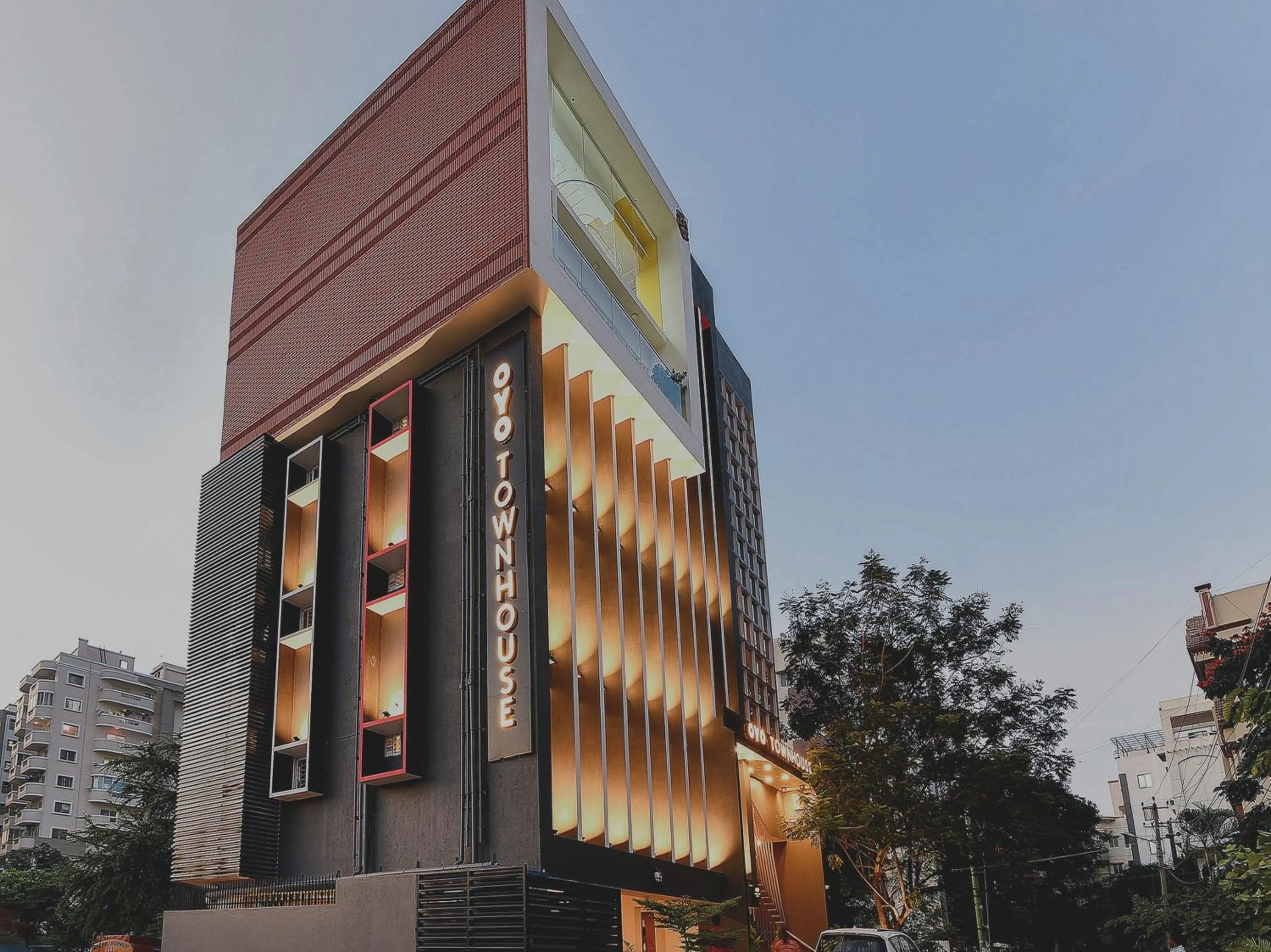 Facade/entrance in Super Townhouse Spruce Hotels Bellandur