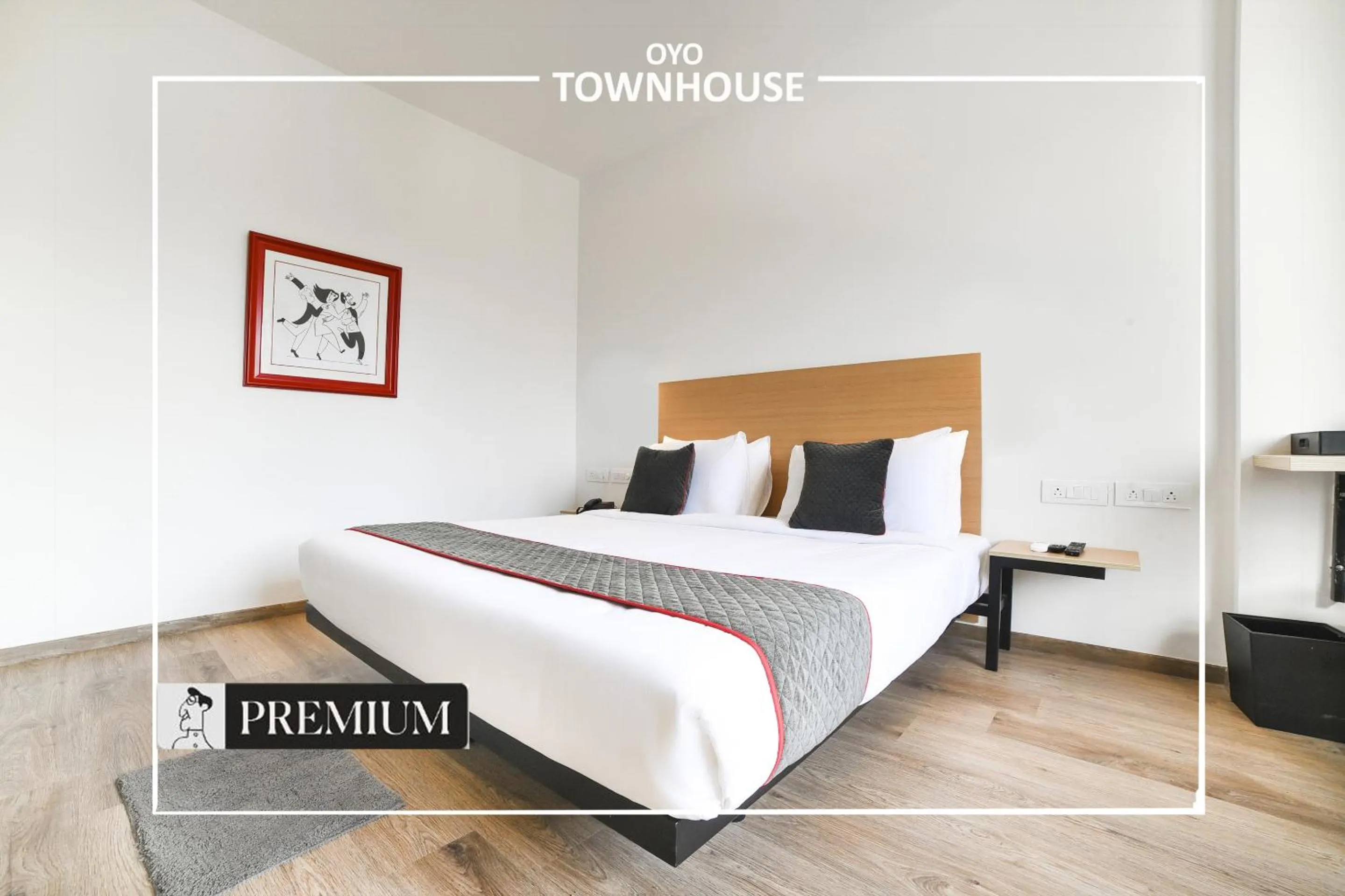 Bedroom, Bed in Townhouse Boutique Hotel Sarjapur Road