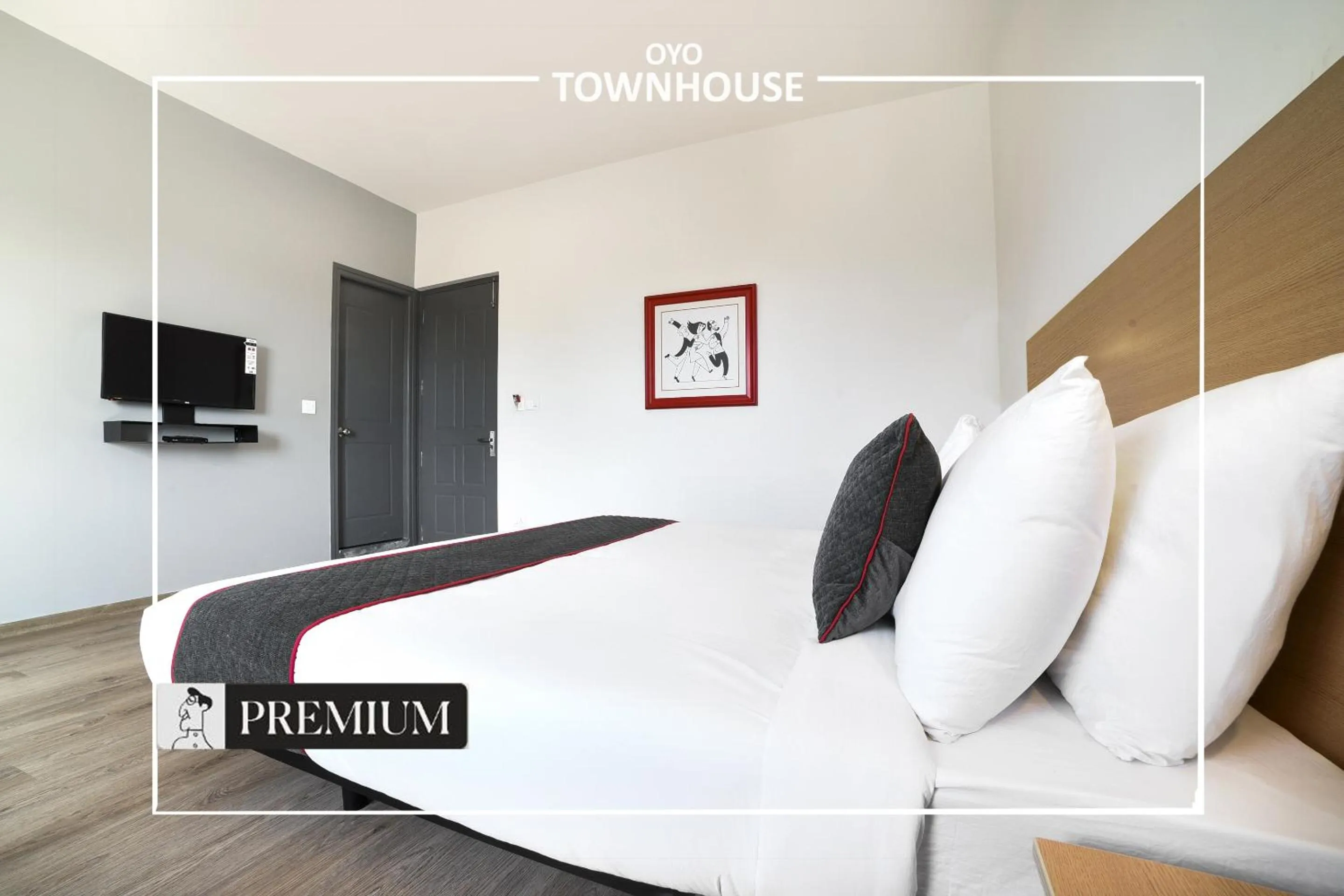 Bedroom, Bed in Townhouse Boutique Hotel Sarjapur Road