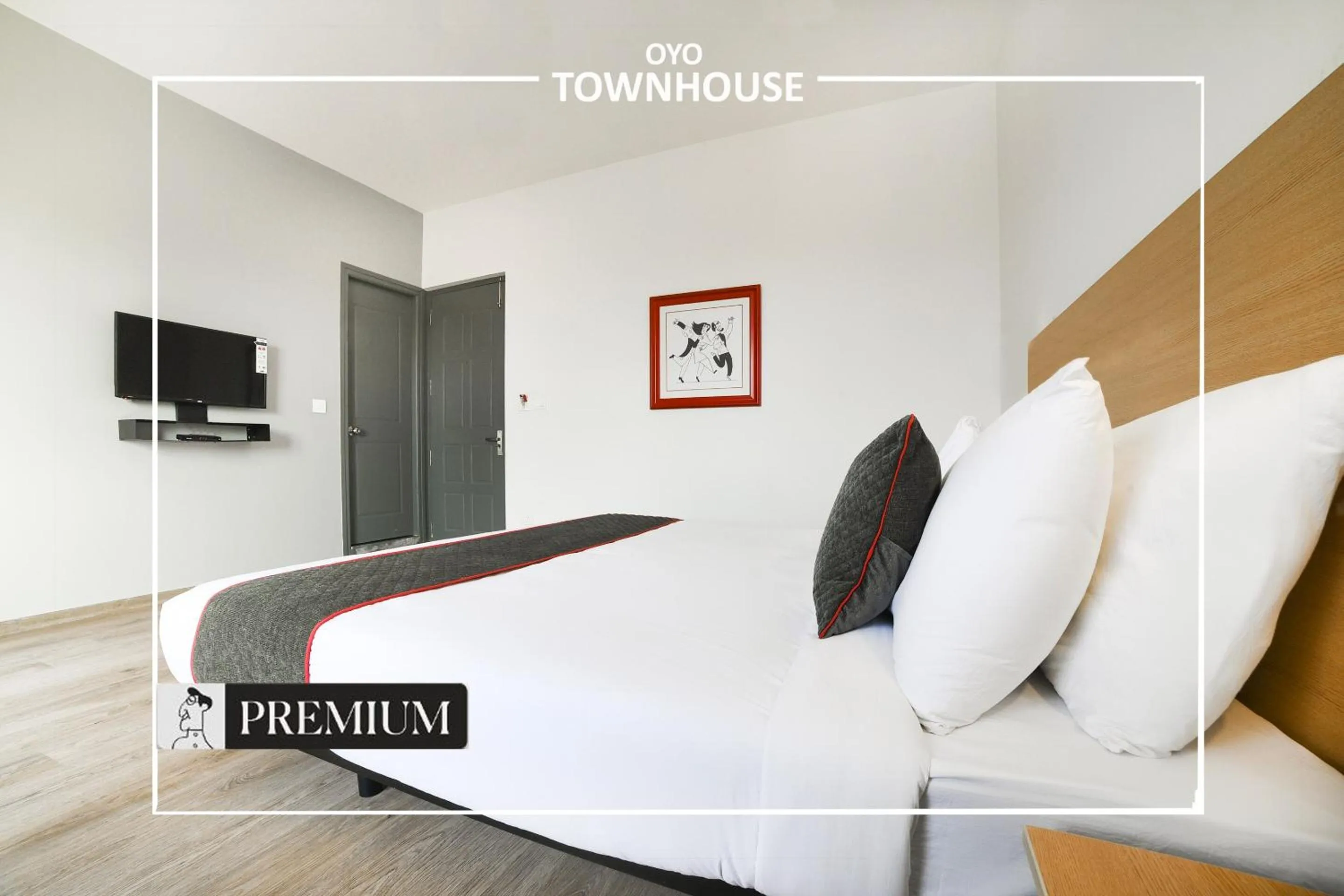 Bedroom, Bed in Townhouse Boutique Hotel Sarjapur Road