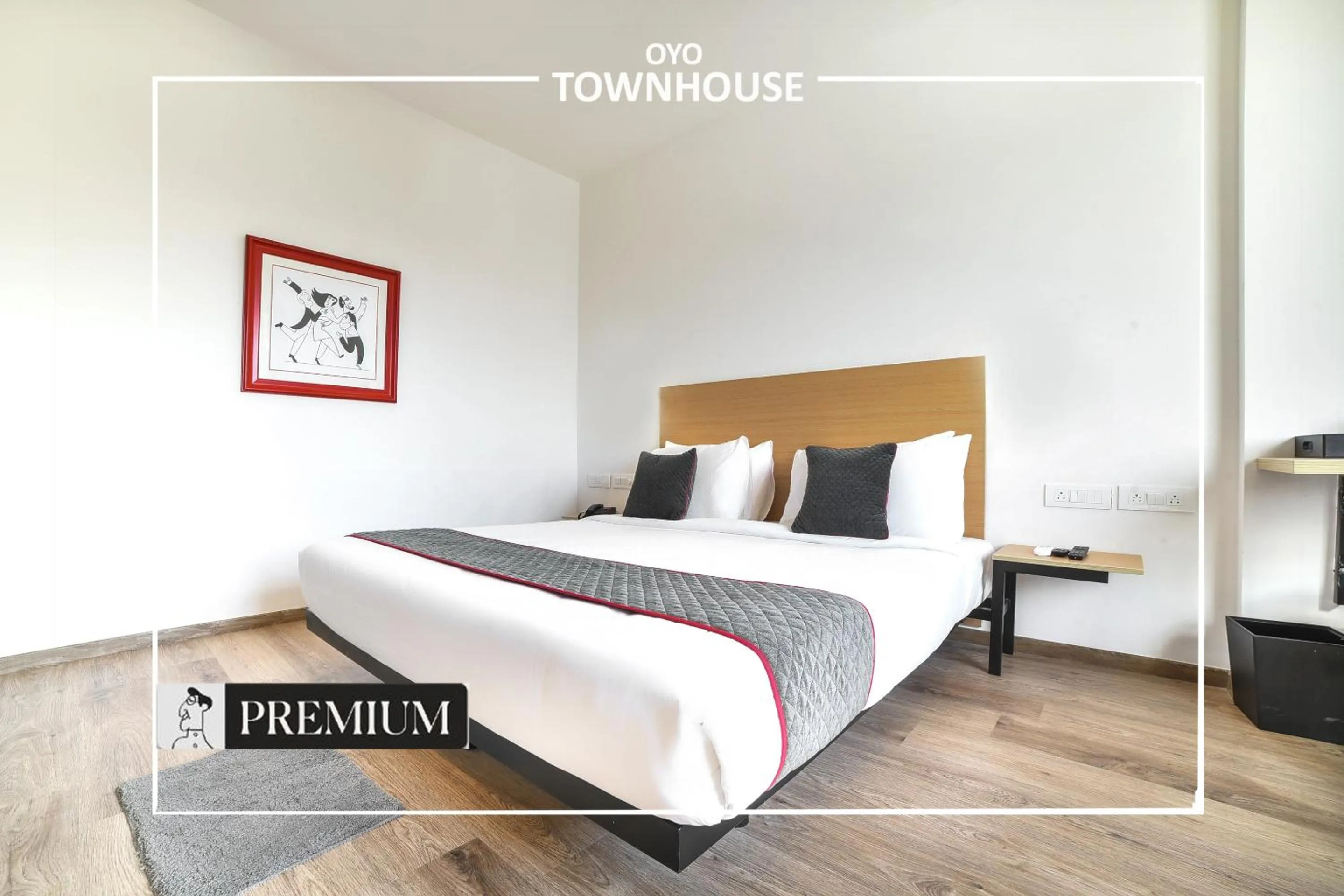 Bedroom, Bed in Townhouse Boutique Hotel Sarjapur Road