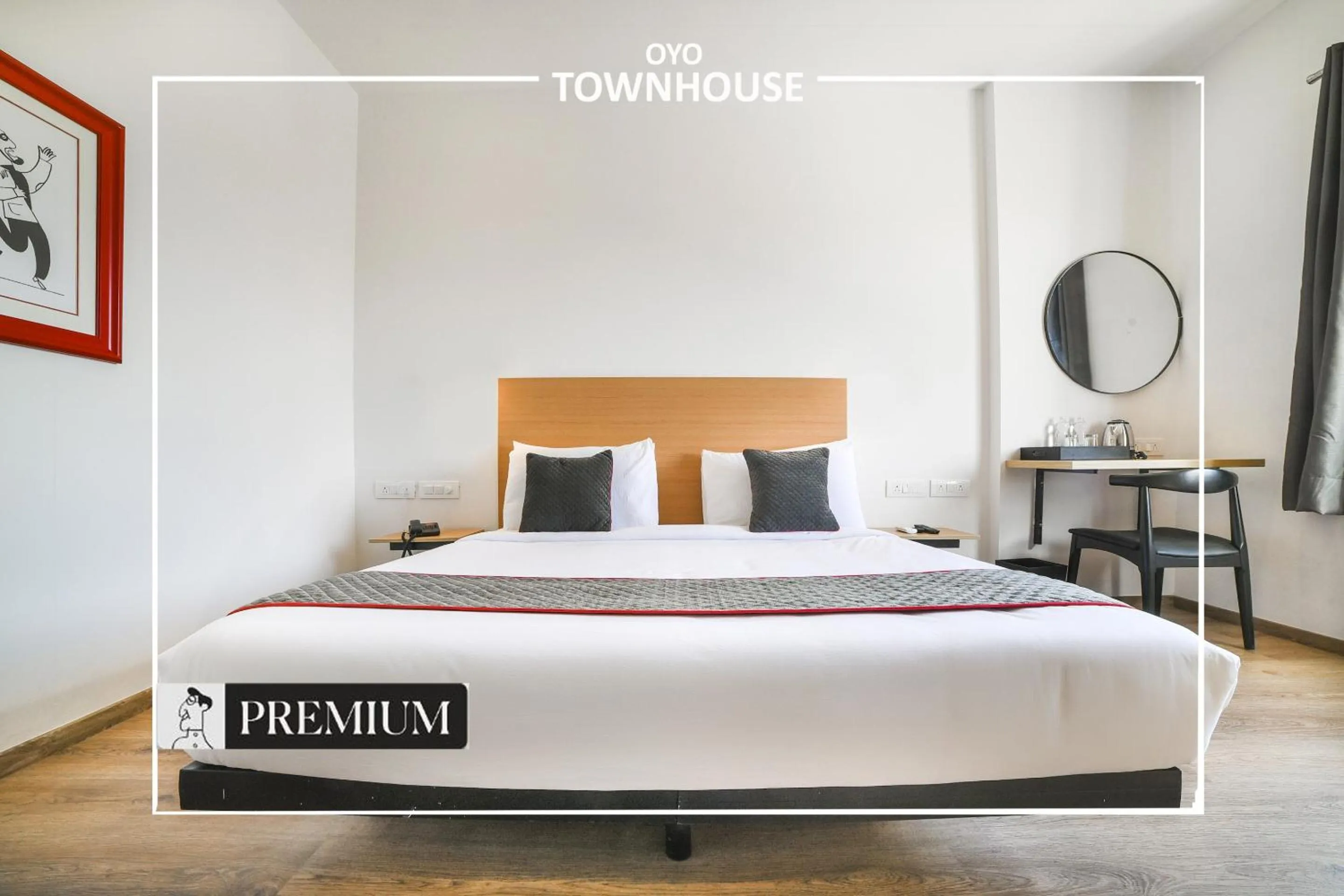 Bedroom, Bed in Townhouse Boutique Hotel Sarjapur Road