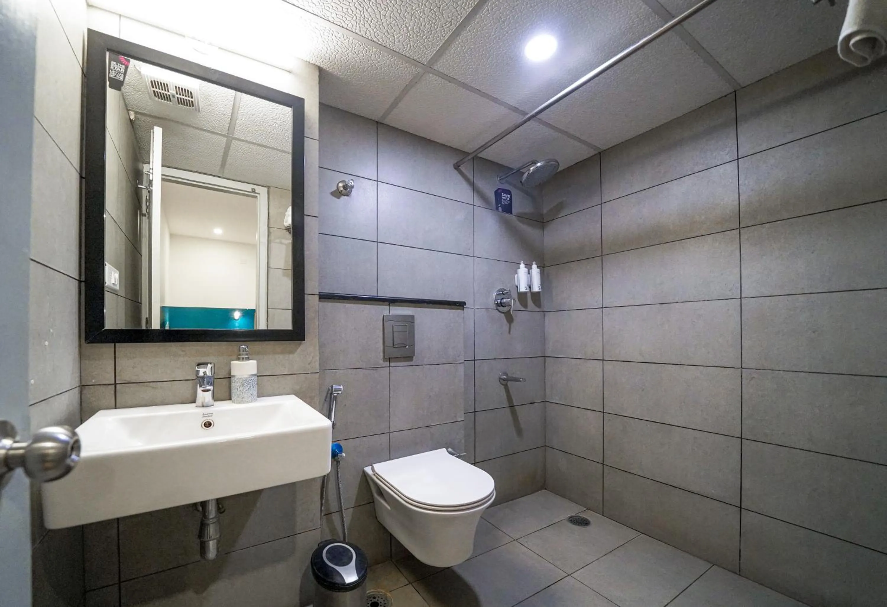 Bathroom in Olive Zip Kalyan Nagar by Embassy Group