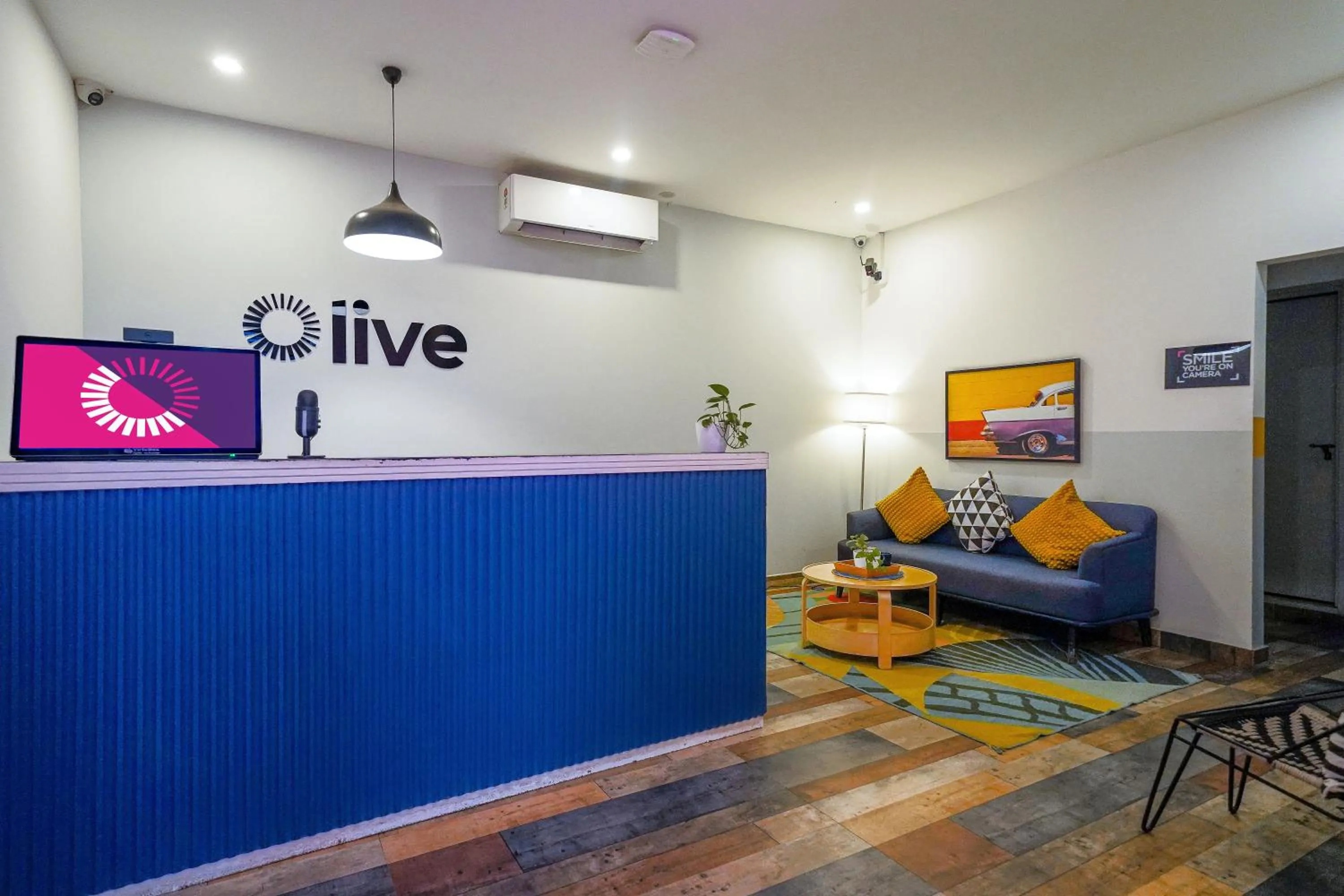 Lobby or reception in Olive Zip Kalyan Nagar by Embassy Group