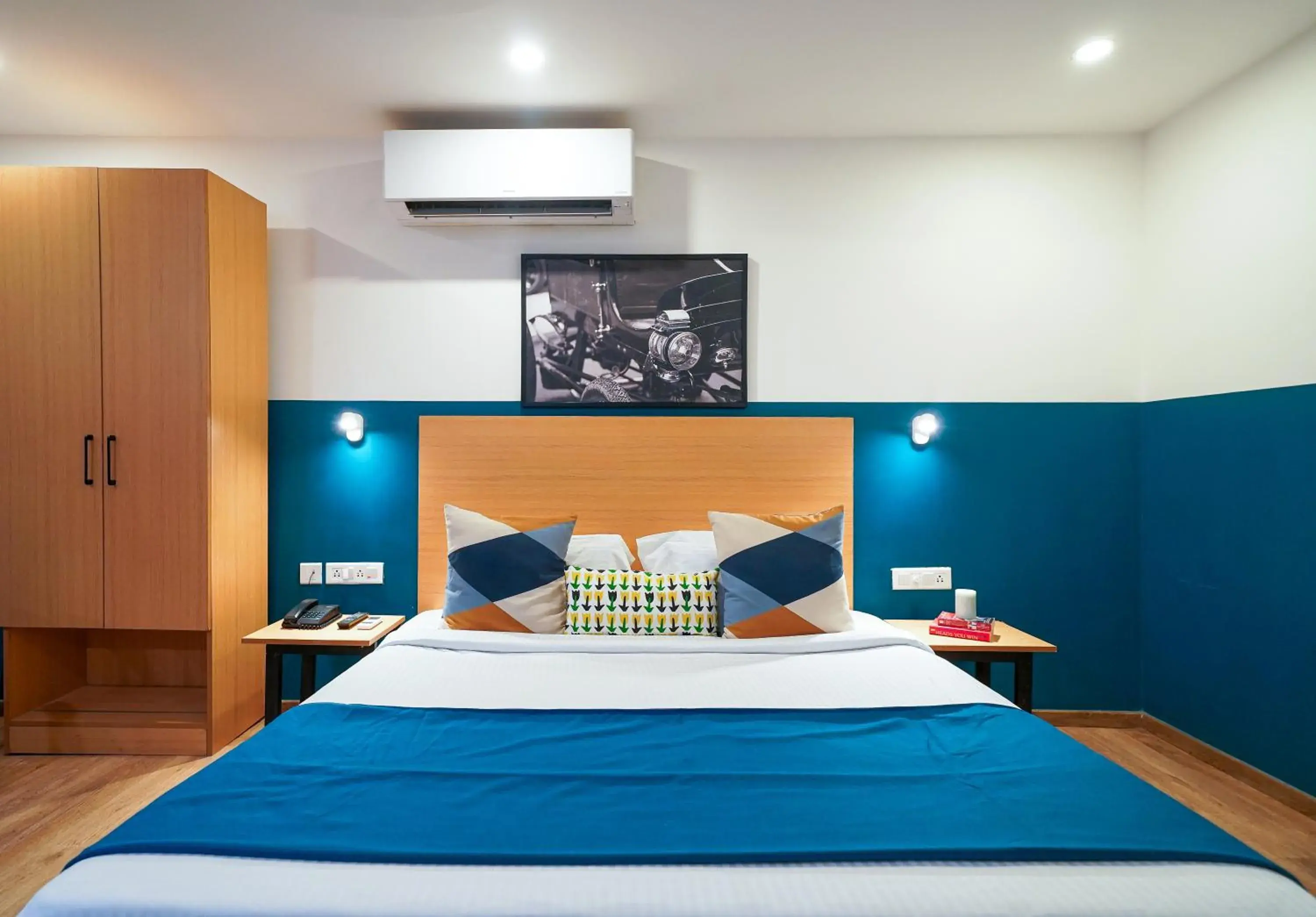 Deluxe Double Room in Olive Zip Kalyan Nagar by Embassy Group Deluxe Double Room in Olive Zip Kalyan Nagar by Embassy Group