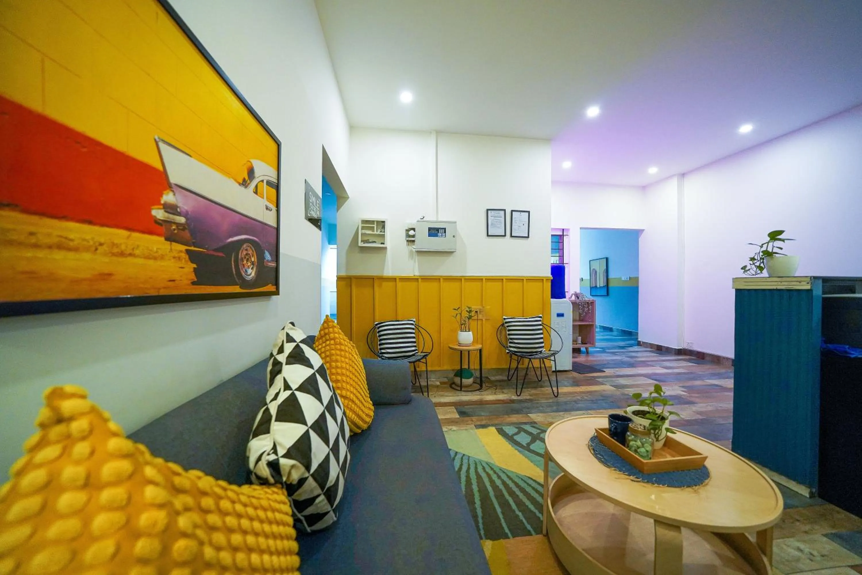 Lobby or reception in Olive Zip Kalyan Nagar by Embassy Group