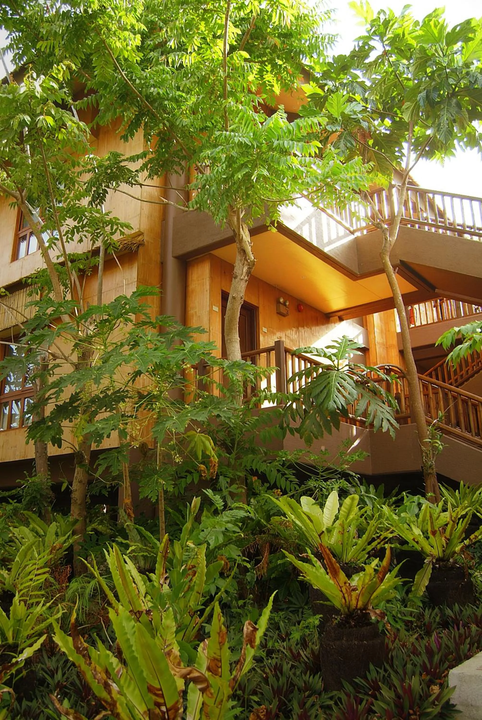 Garden view in Sea Wind Resort