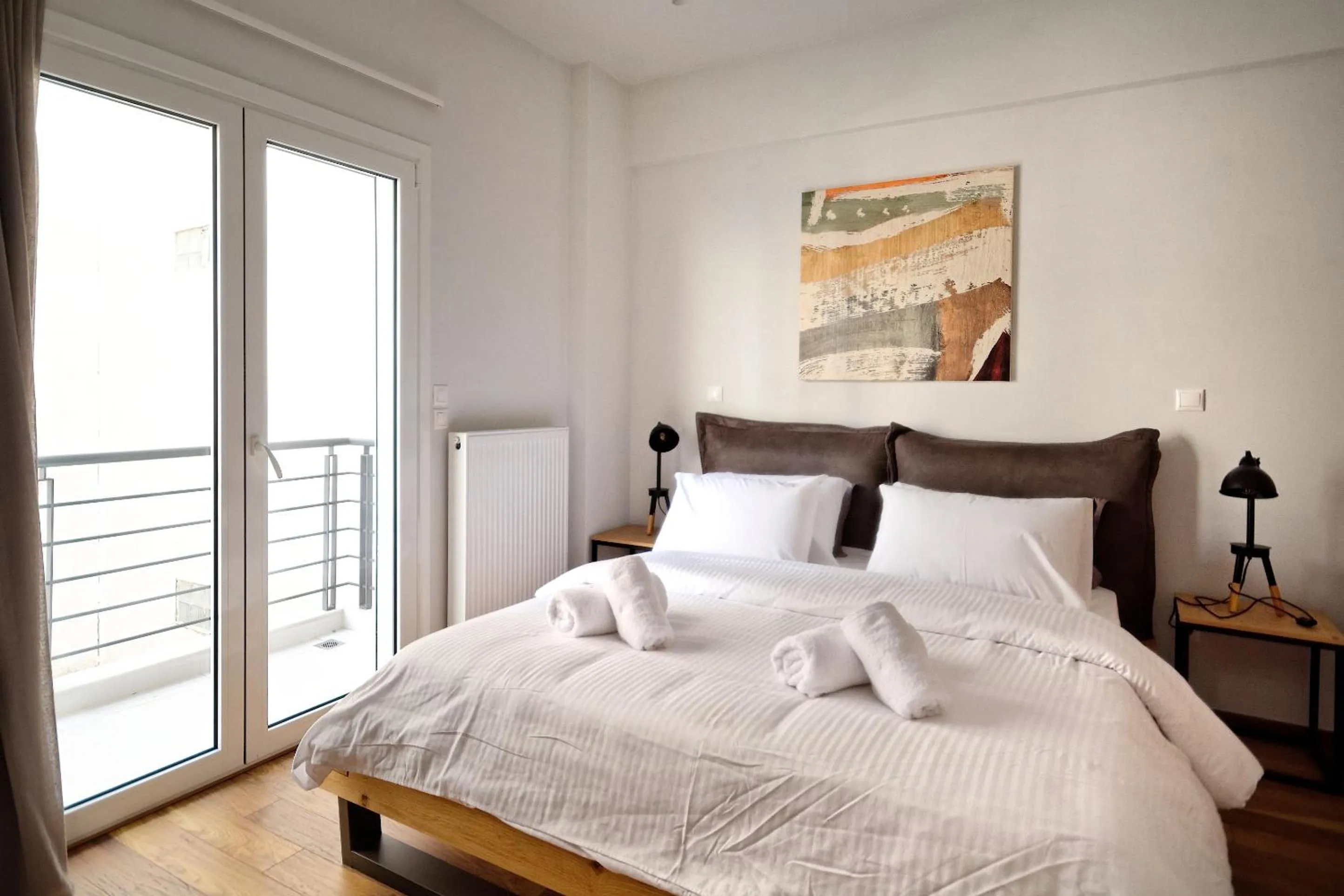 Bed in Poseidon Residence