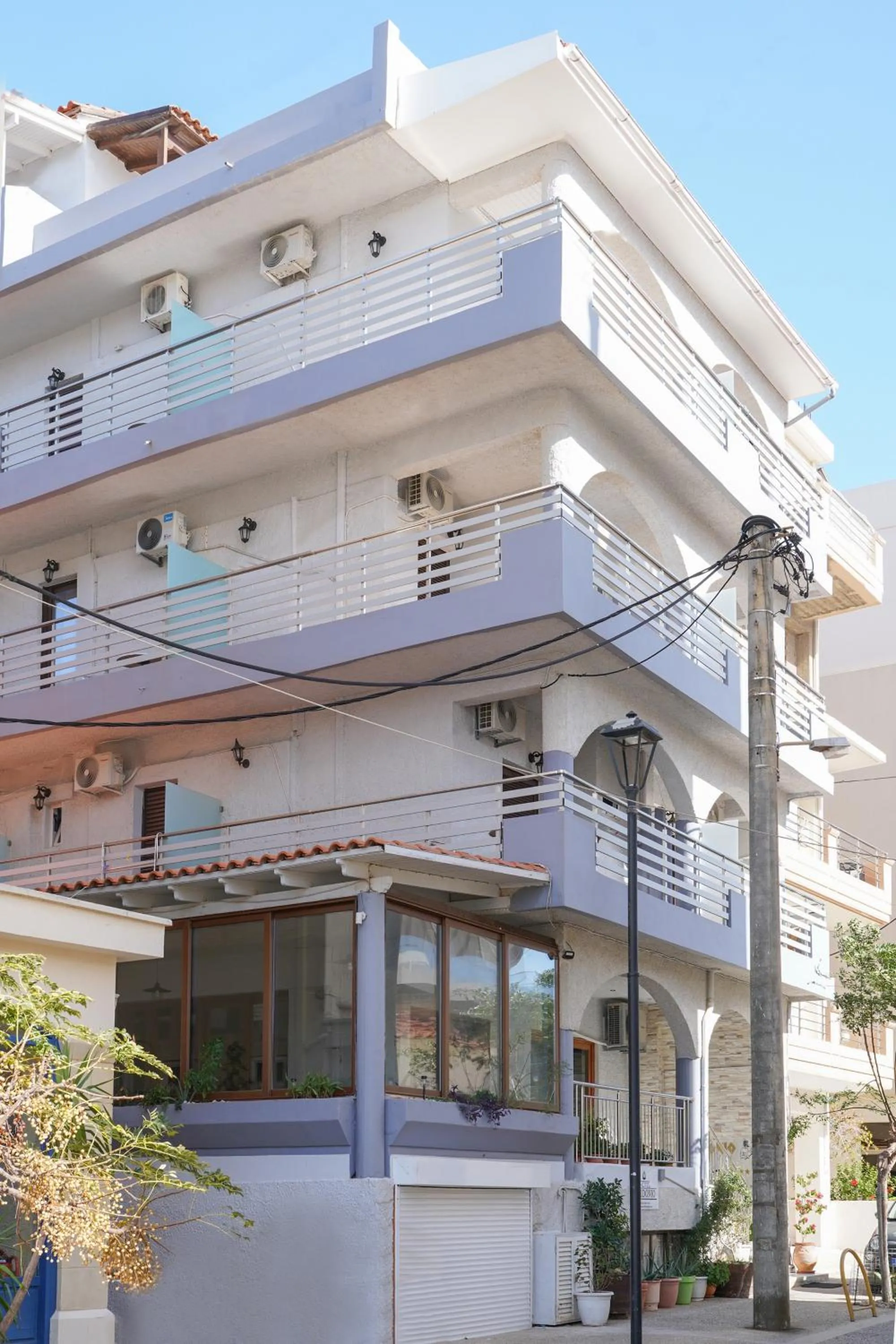 Property building in Posidonio Hotel