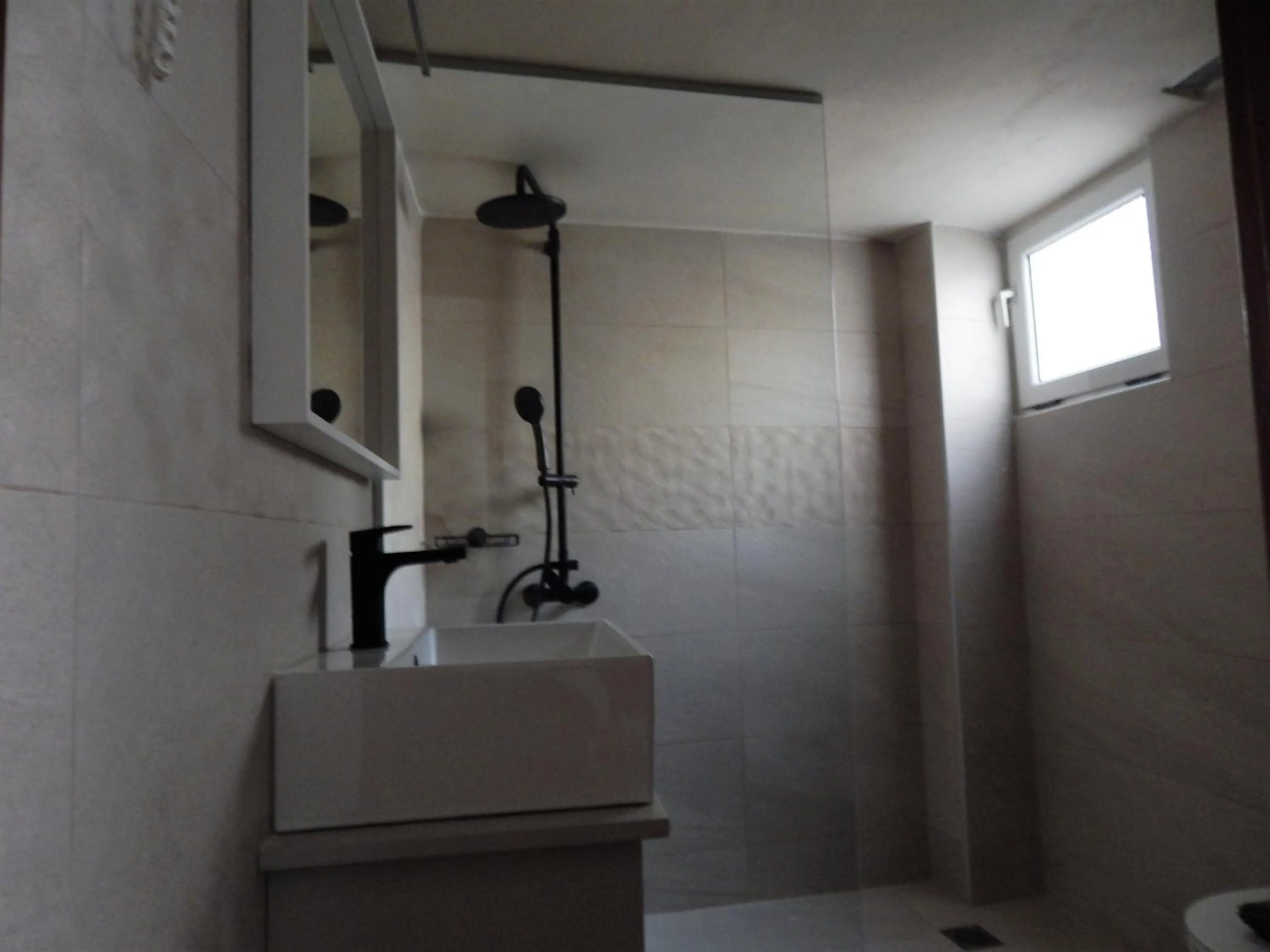 Bathroom in Posidonio Hotel