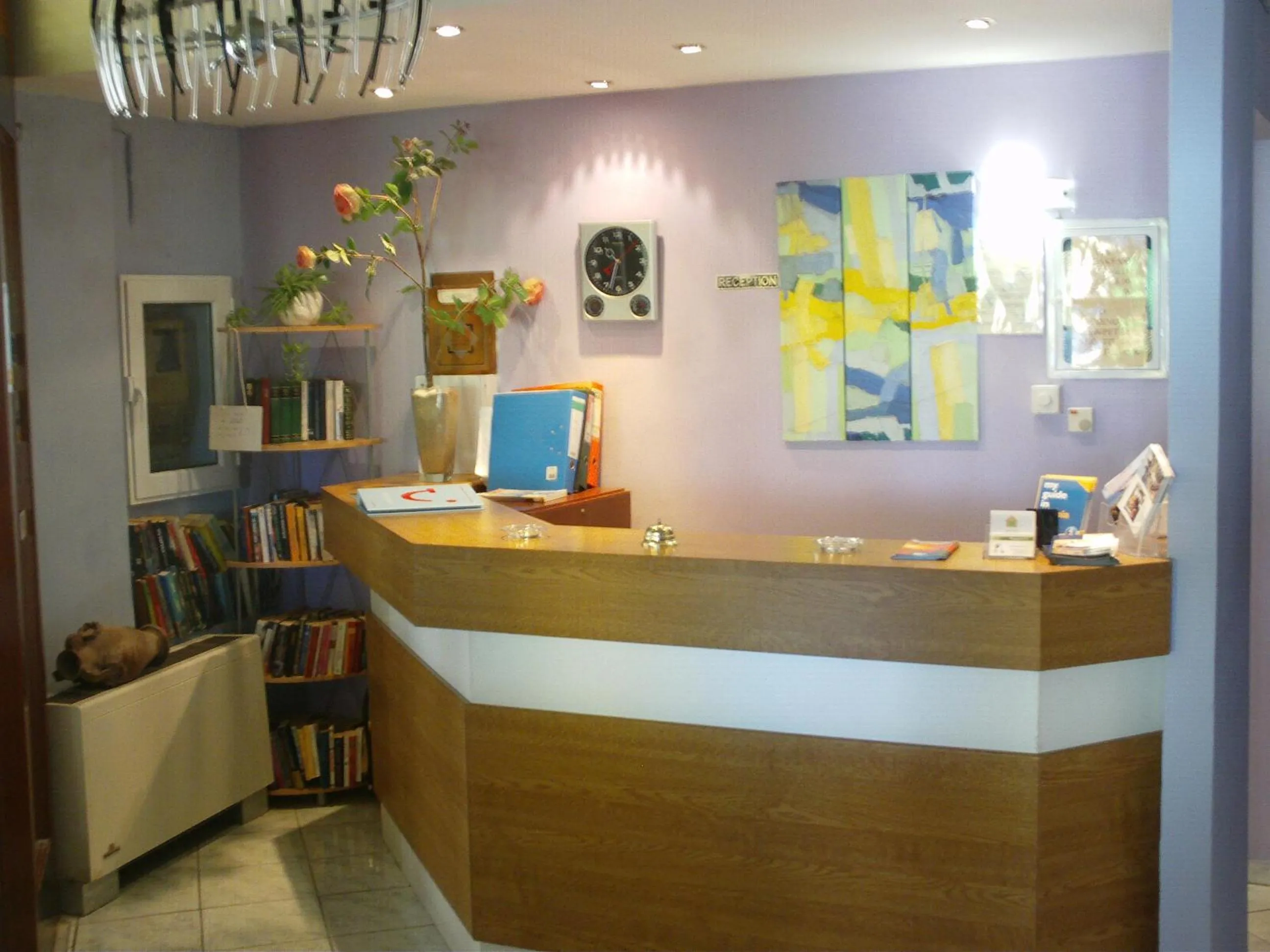 Lobby or reception in Posidonio Hotel