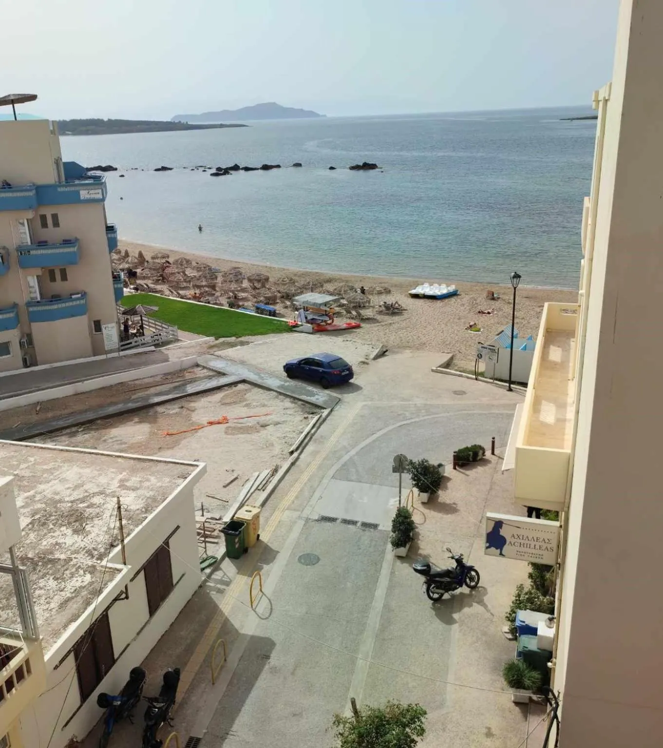 Sea view in Posidonio Hotel