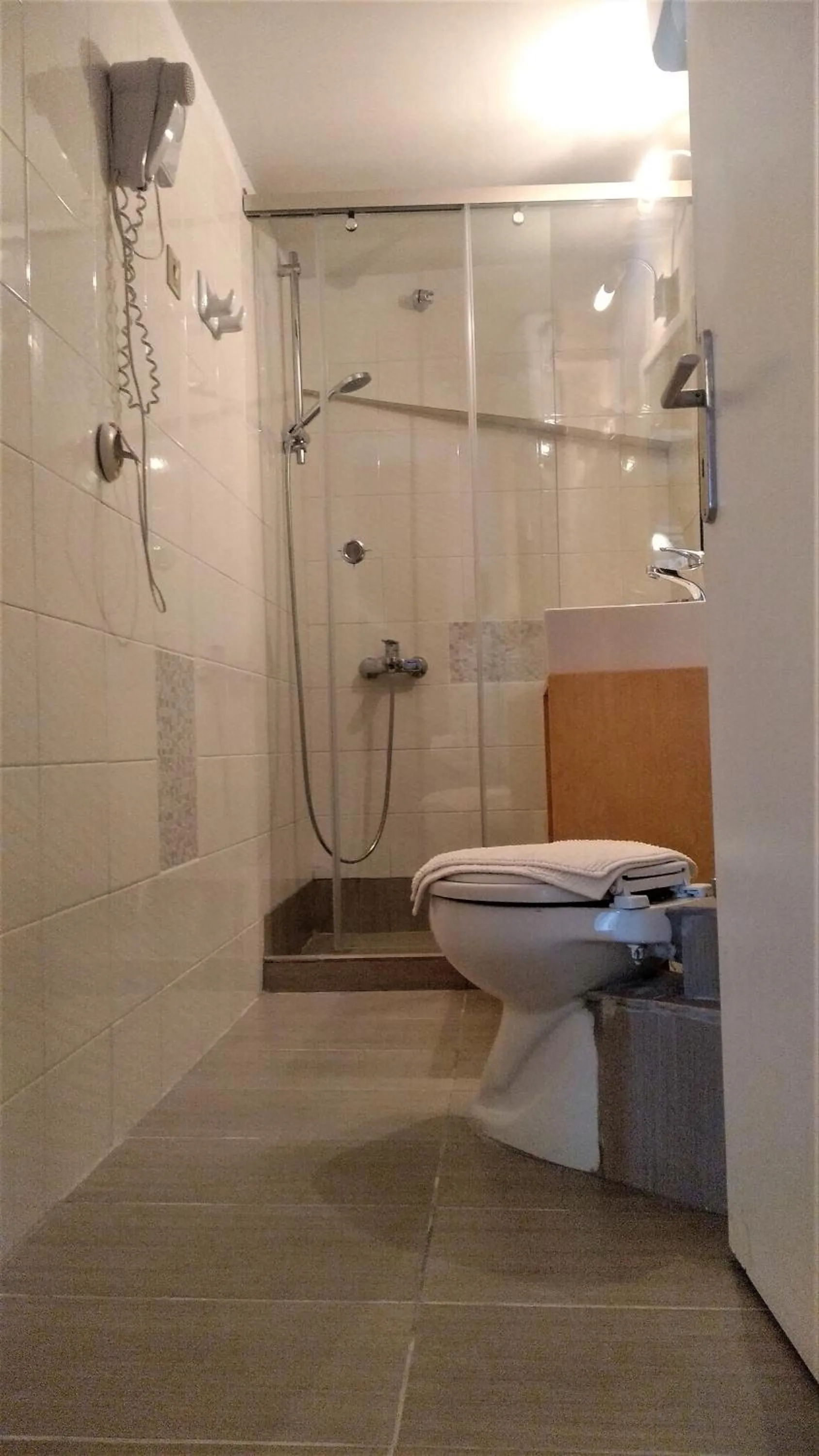 Bathroom in Posidonio Hotel