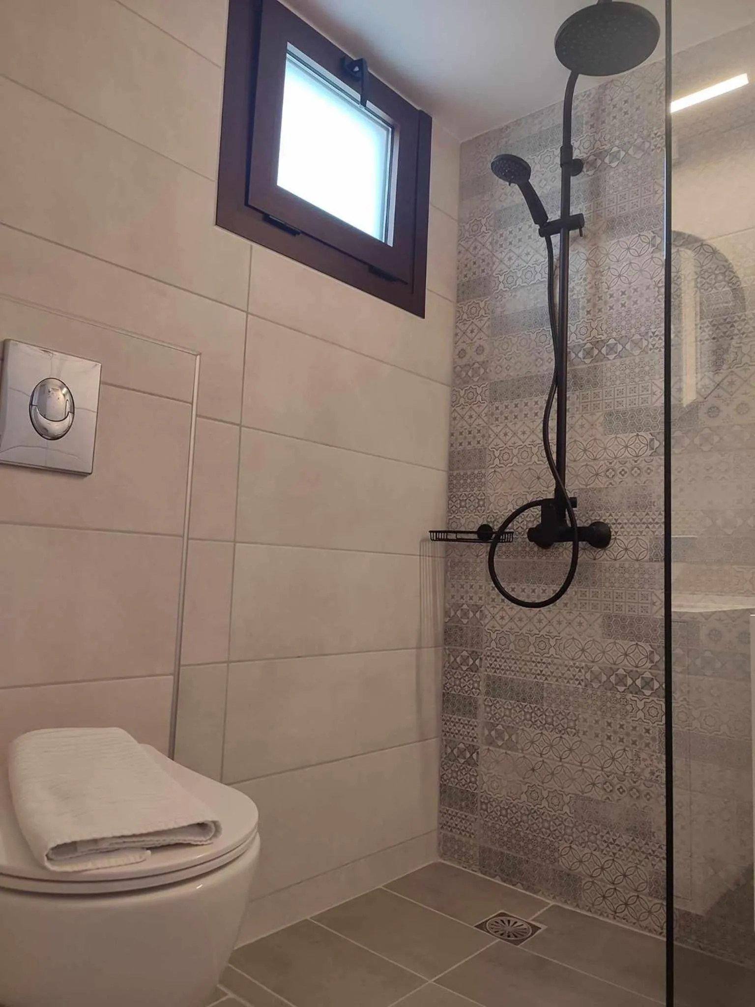 Bathroom in Posidonio Hotel