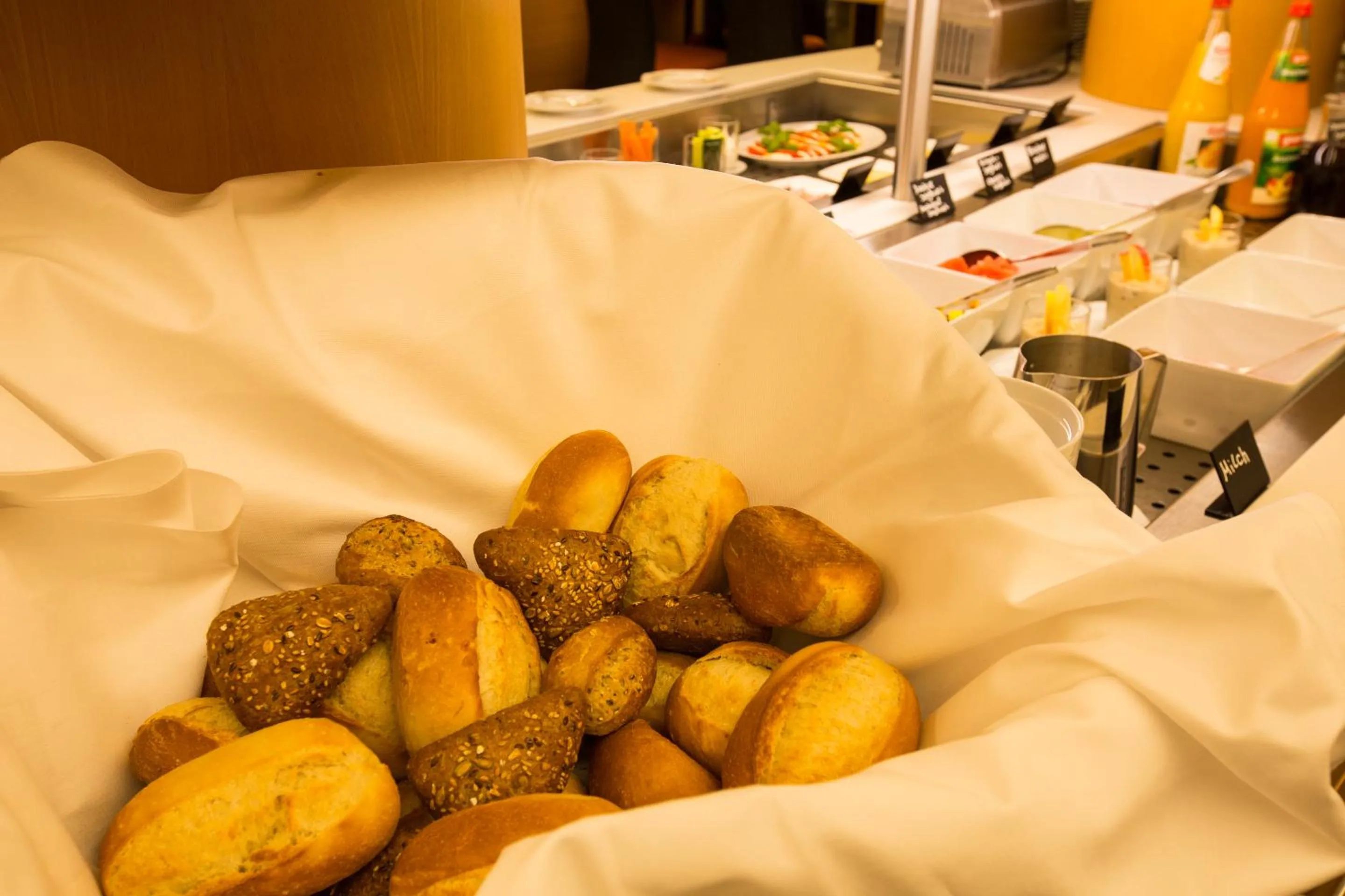 Buffet breakfast in Top Hotel Hammer - Mainz Hauptbahnhof