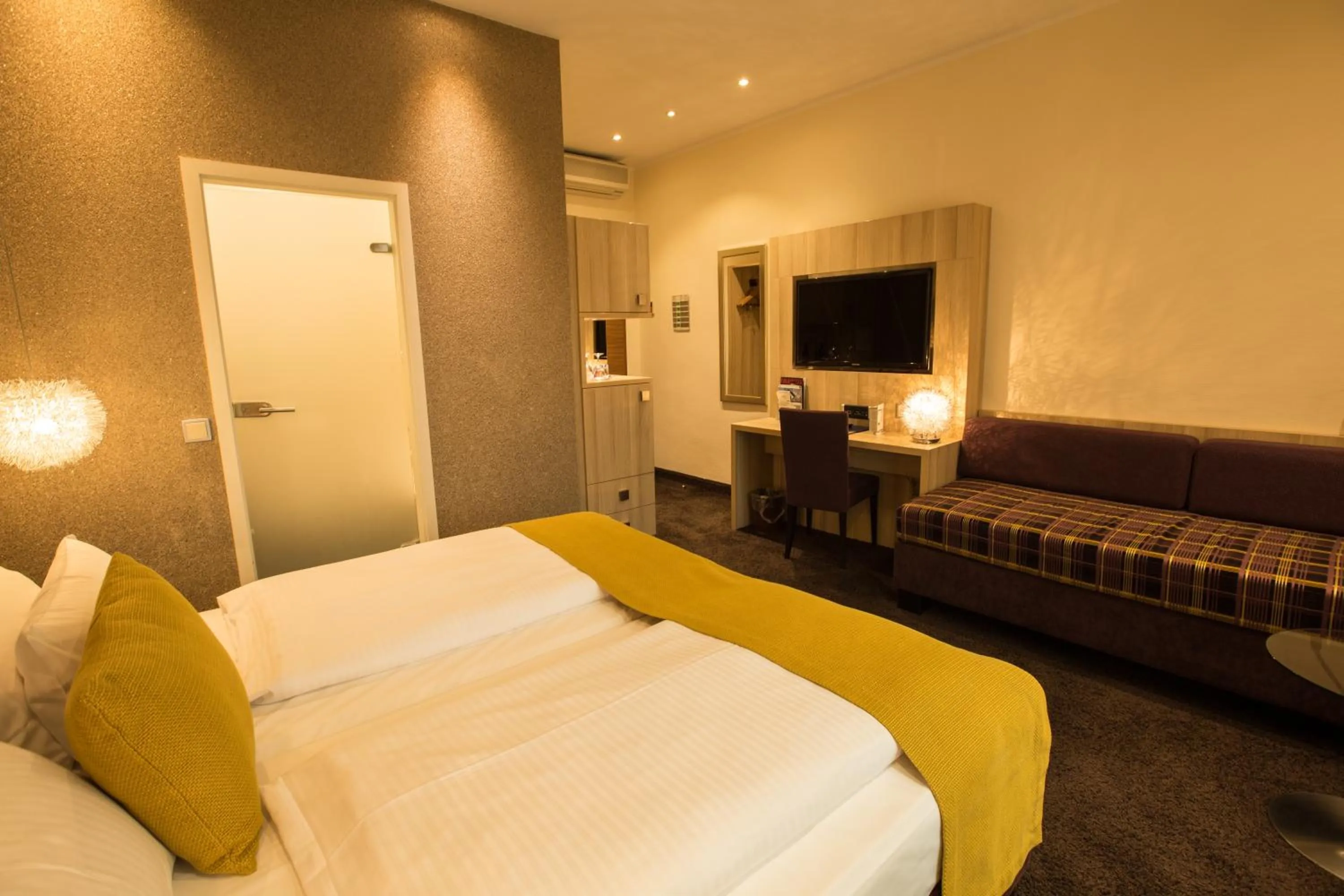 Bed in Top Hotel Hammer - Mainz Hauptbahnhof
