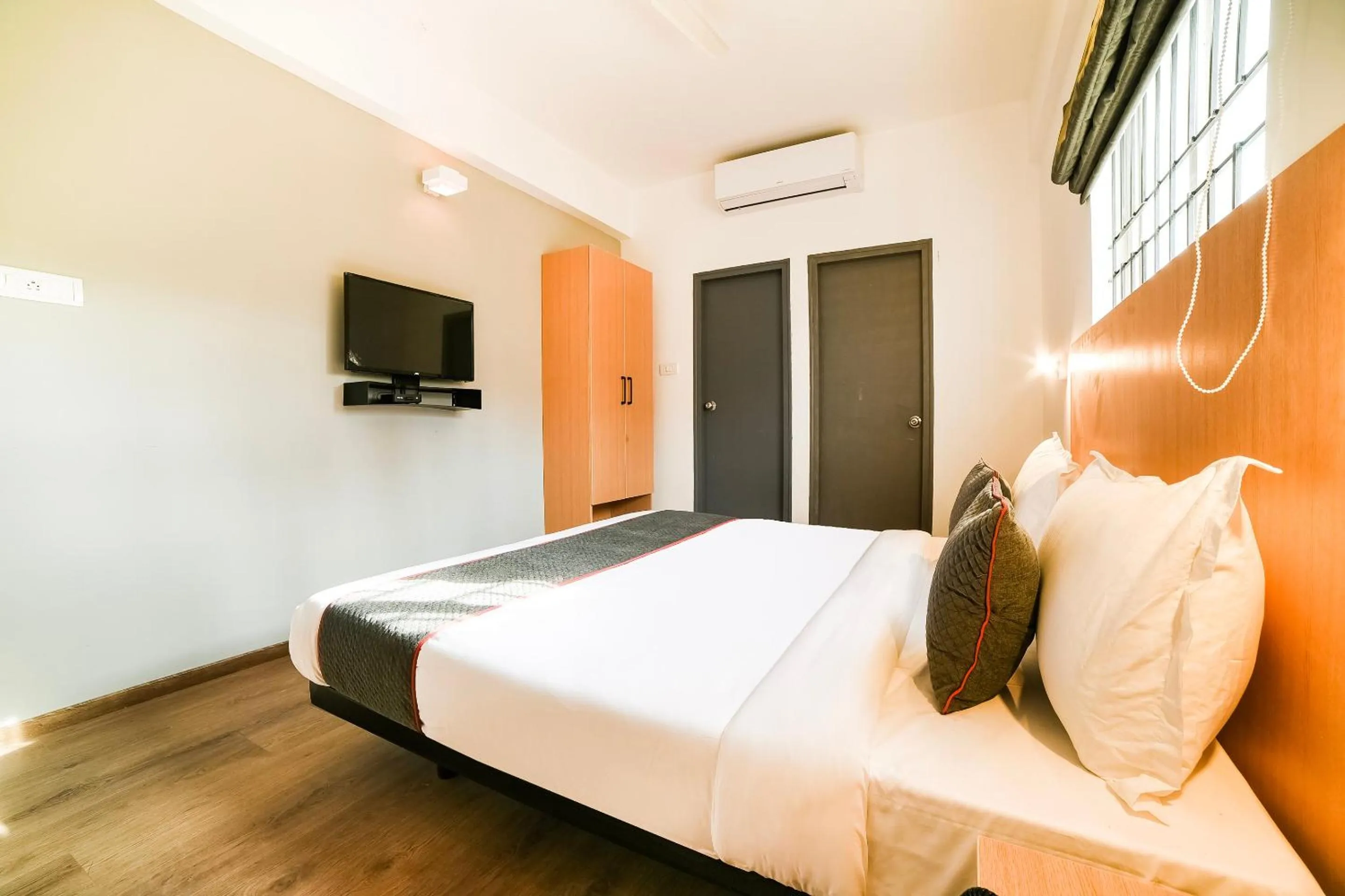 Bedroom, Bed in Townhouse Varthur Main Road Near Nexus Whitefield (The Forum Neighbourhood Mall)