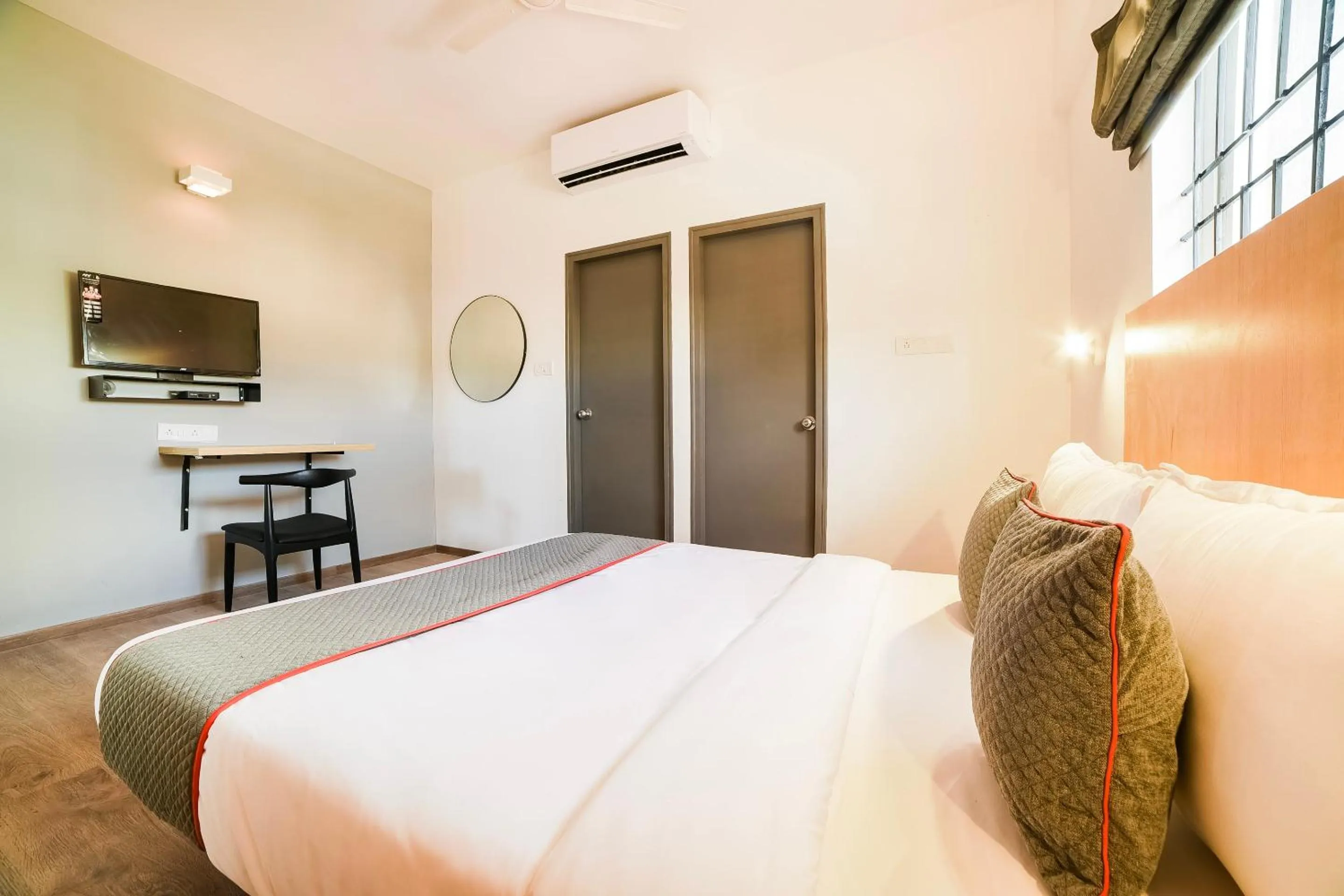 Bedroom, Bed in Townhouse Varthur Main Road Near Nexus Whitefield (The Forum Neighbourhood Mall)