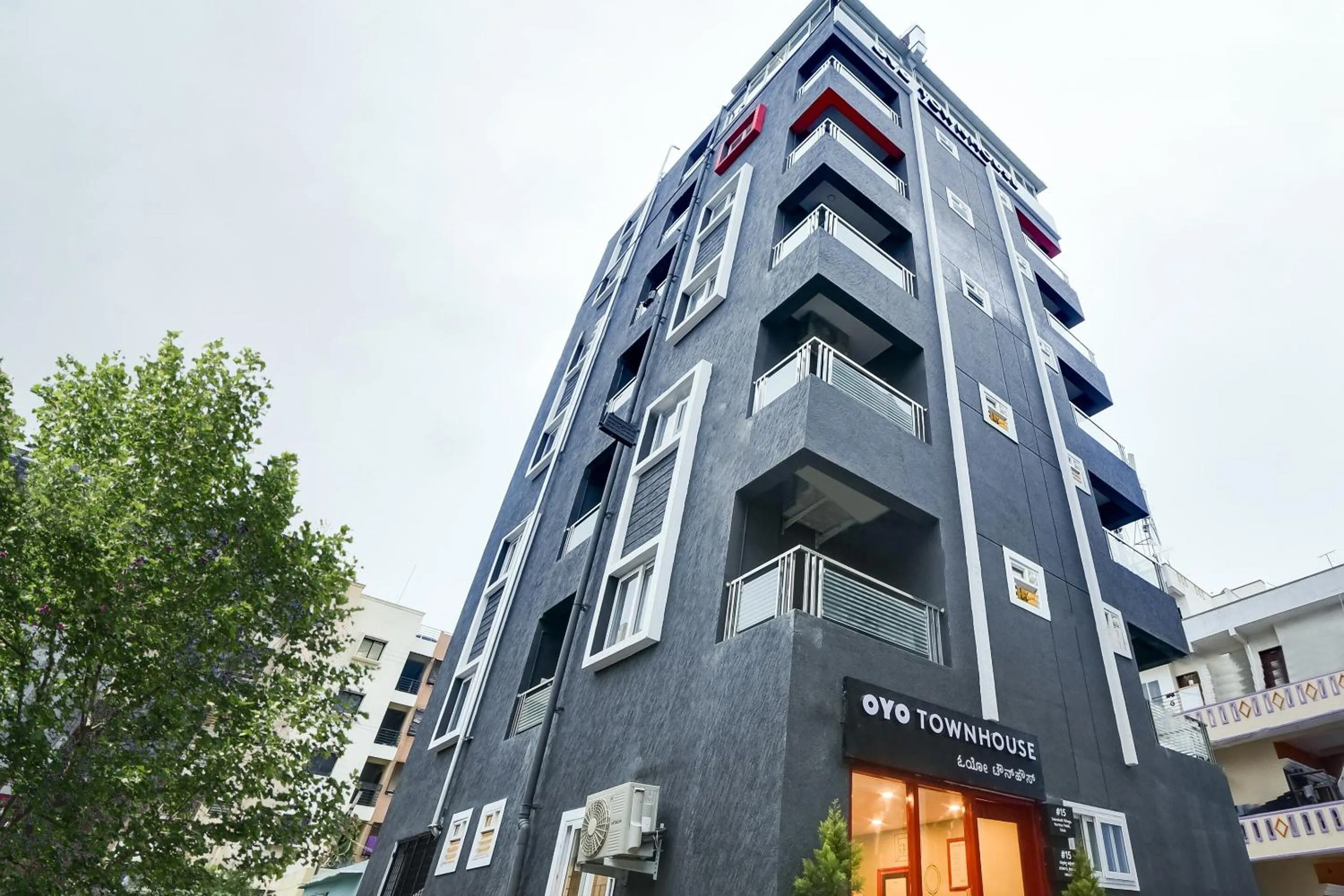 Facade/entrance in Townhouse Varthur Main Road Near Nexus Whitefield (The Forum Neighbourhood Mall)