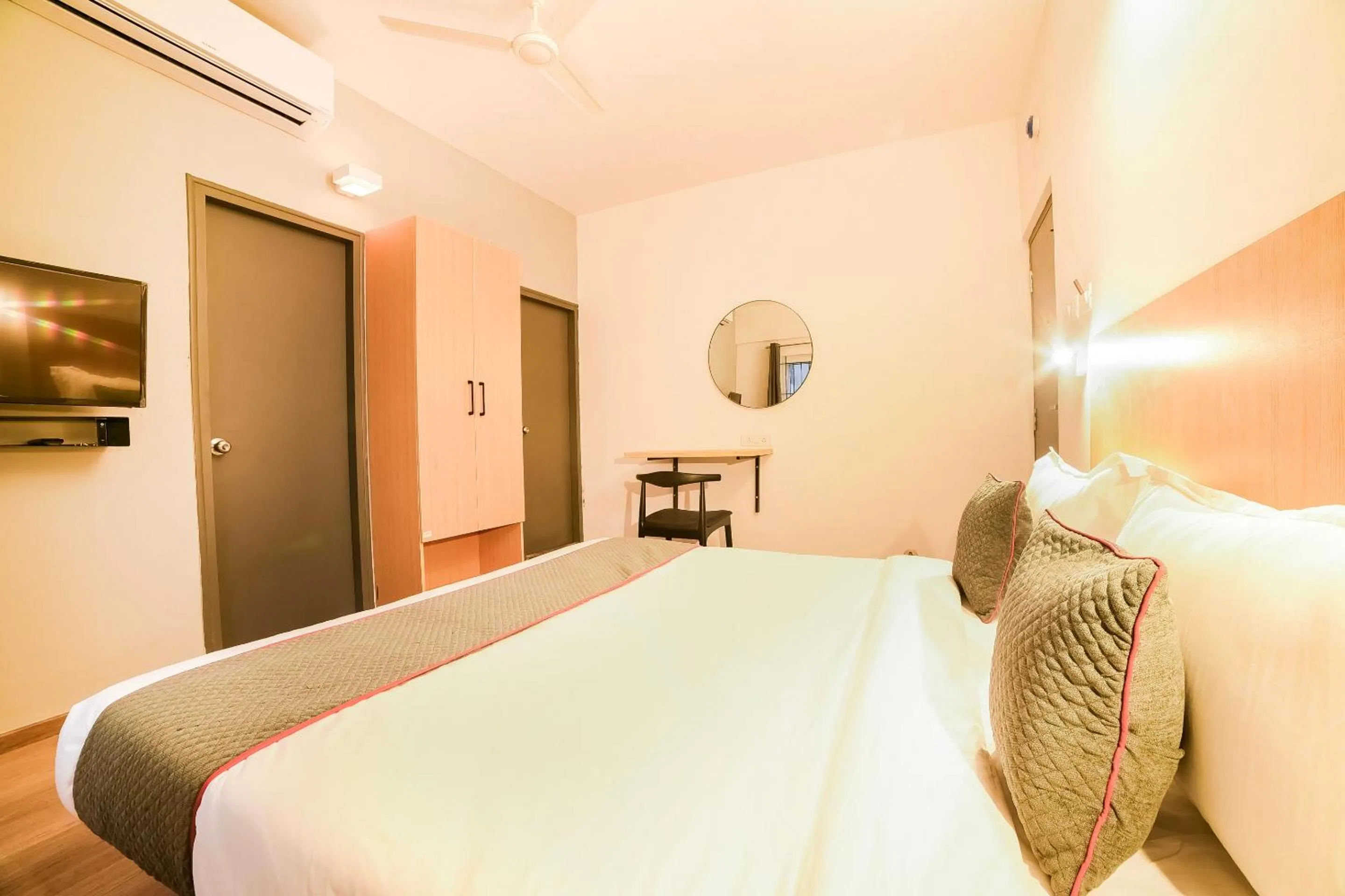 Bedroom, Bed in Townhouse Varthur Main Road Near Nexus Whitefield (The Forum Neighbourhood Mall)
