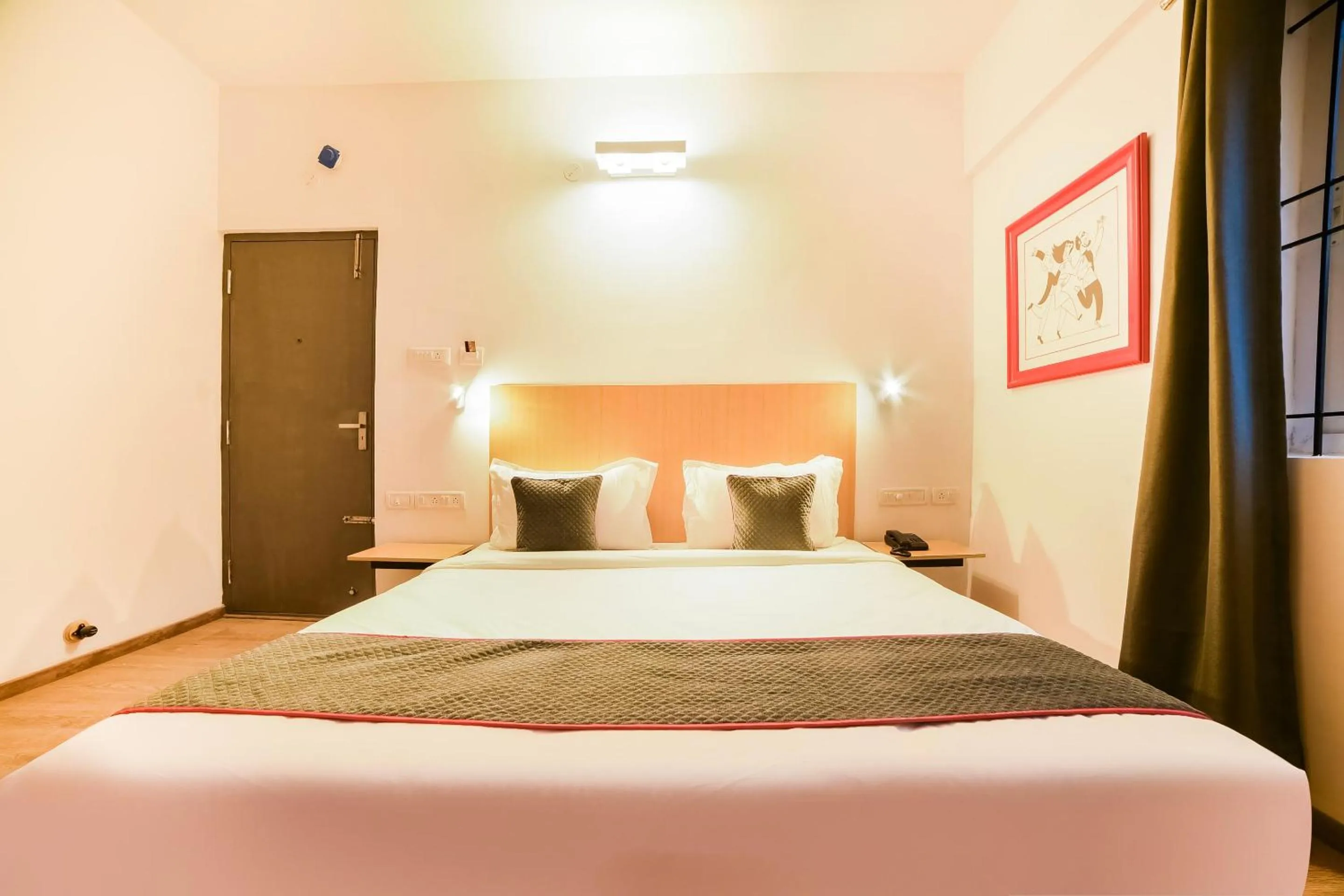 Bedroom, Bed in Townhouse Varthur Main Road Near Nexus Whitefield (The Forum Neighbourhood Mall)